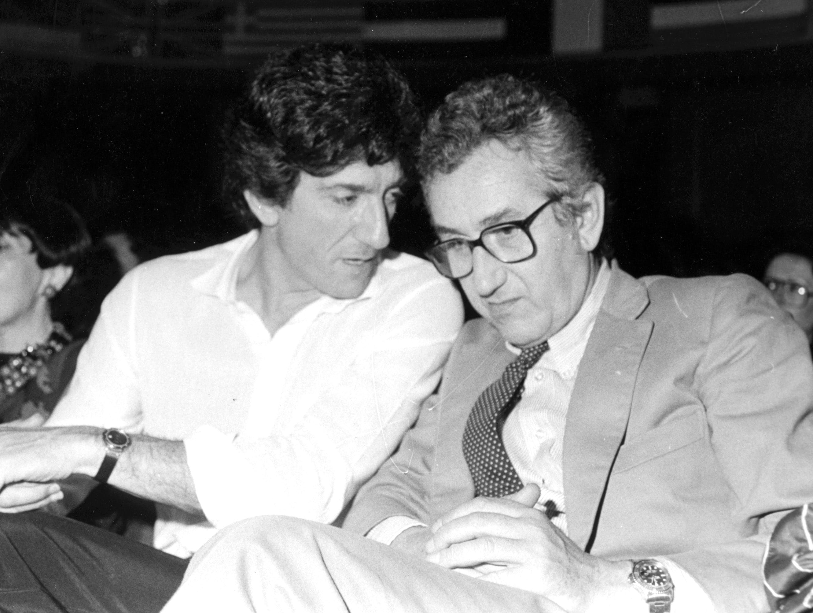 Proietti con Carlo Gregoretti