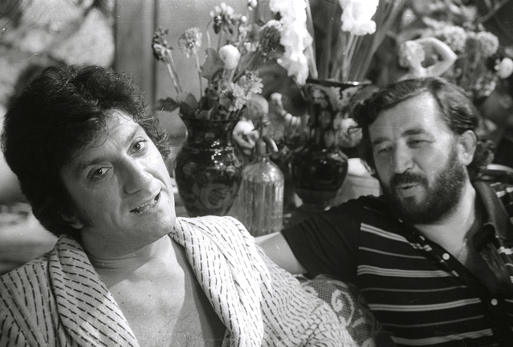 Con il regista Pupi Avati