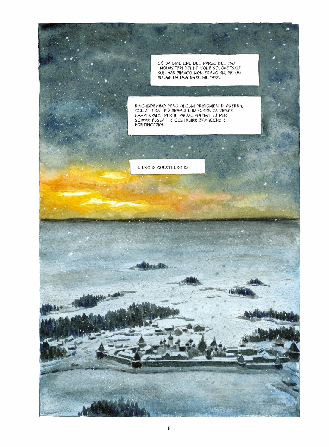 "La terra, il cielo, i corvi" di Teresa Radice e Stefano Turconi (Bao Publishing)