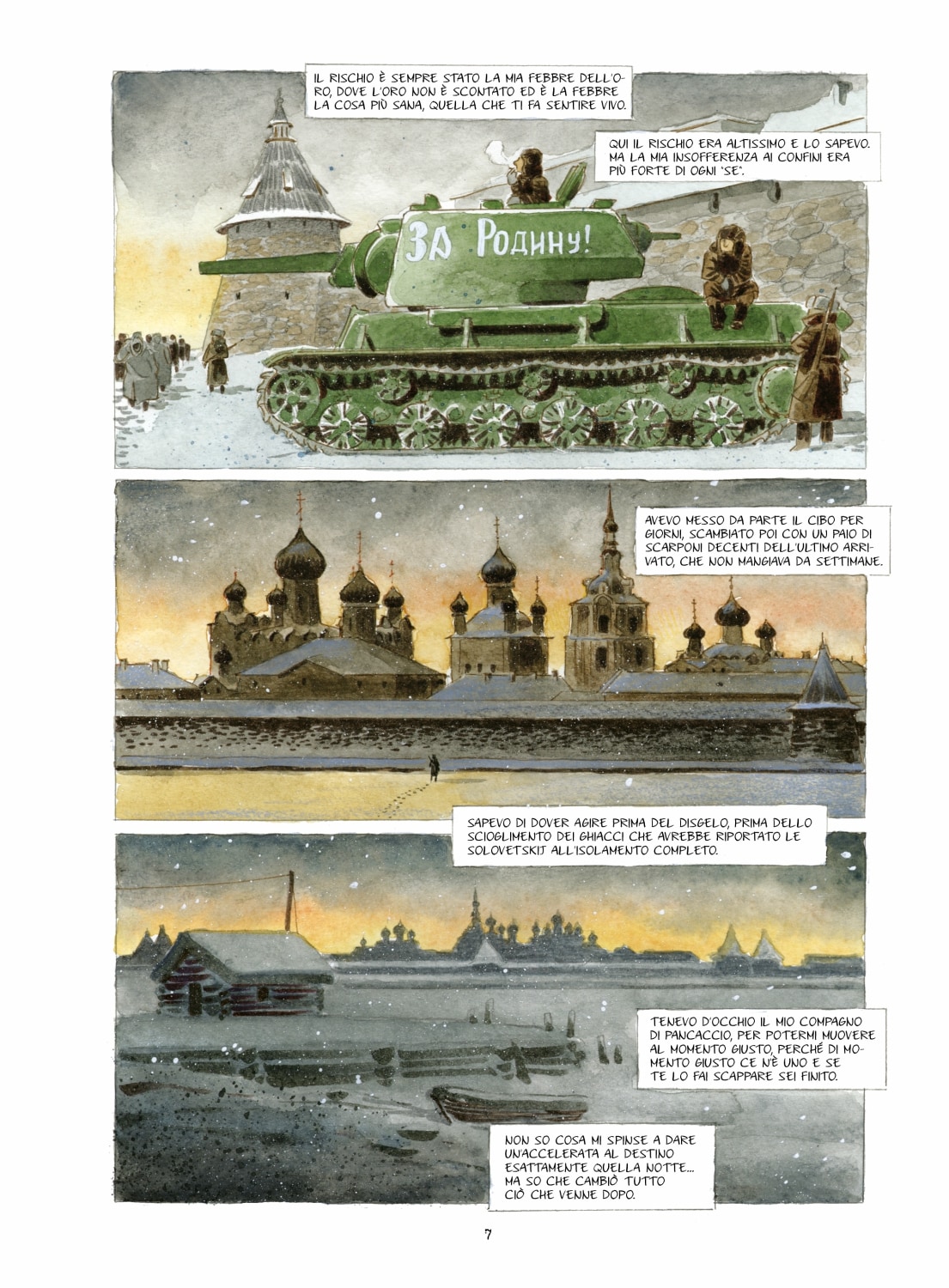 "La terra, il cielo, i corvi" di Teresa Radice e Stefano Turconi (Bao Publishing)