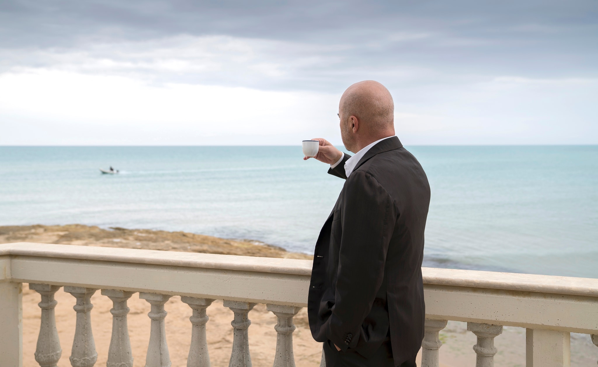 Luca Zingaretti "Il commissario Montalbano". Regia Alberto Sironi dal 1999. Foto Duccio Giordano.