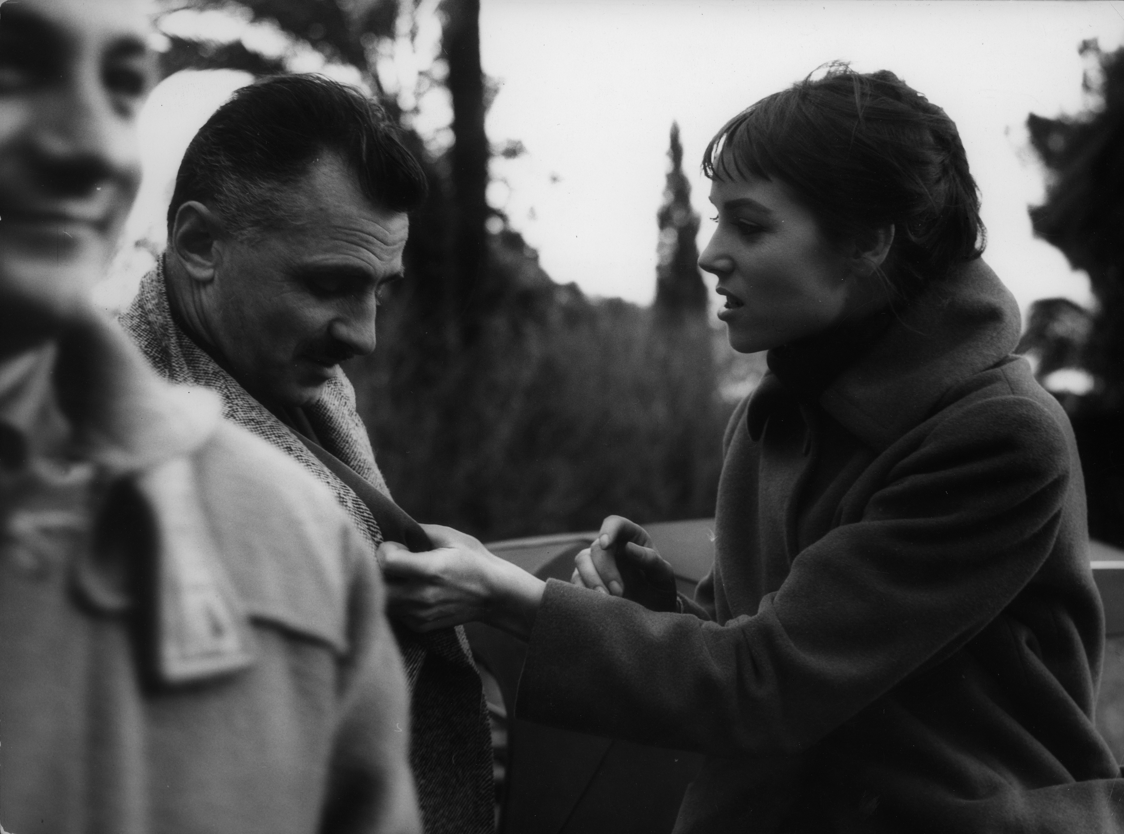 Mario Monicelli con Elsa Martinelli nel 1956