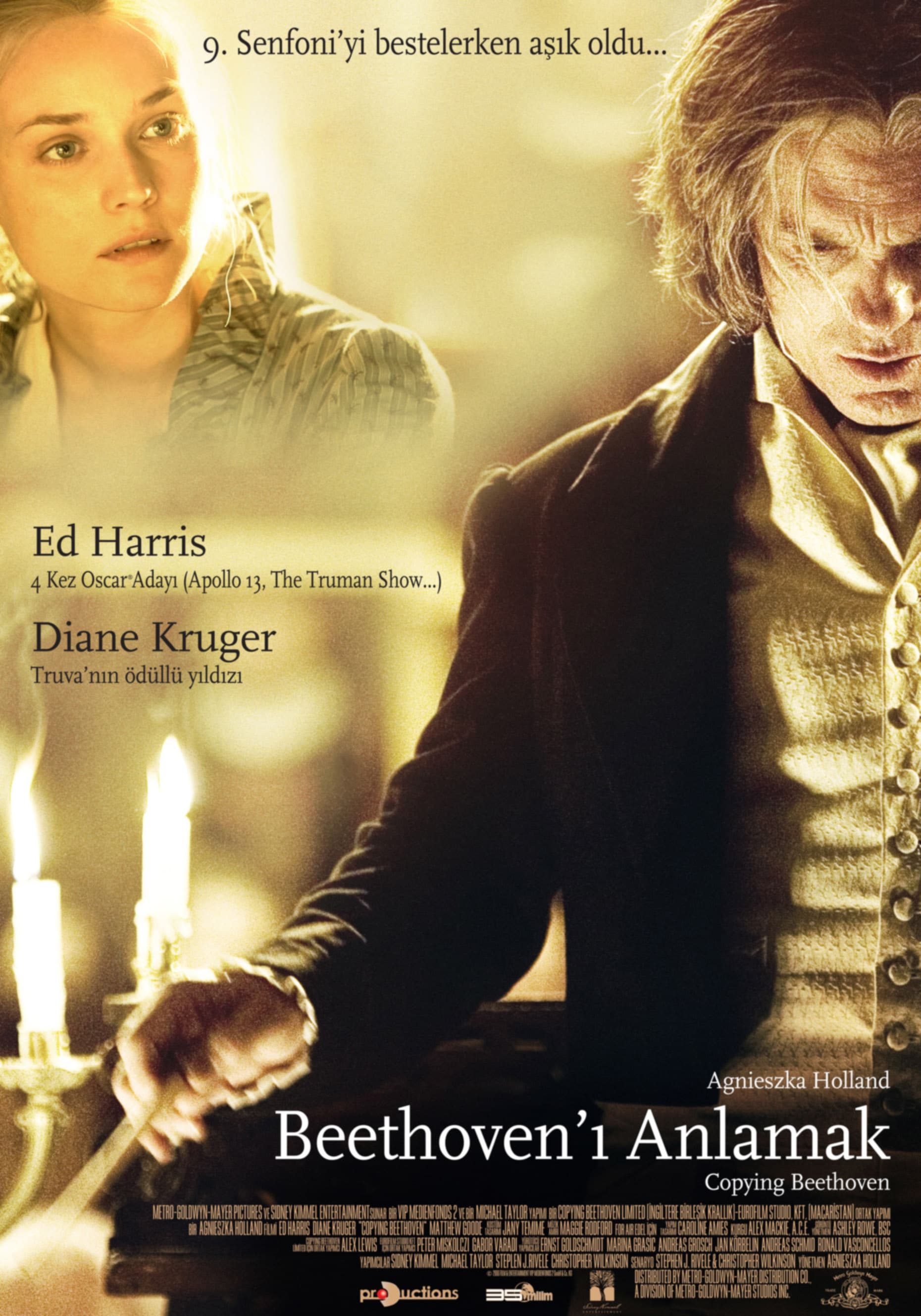 La locandina del film polacco di Agnieszka Holland "Copying Beethoven", 2006