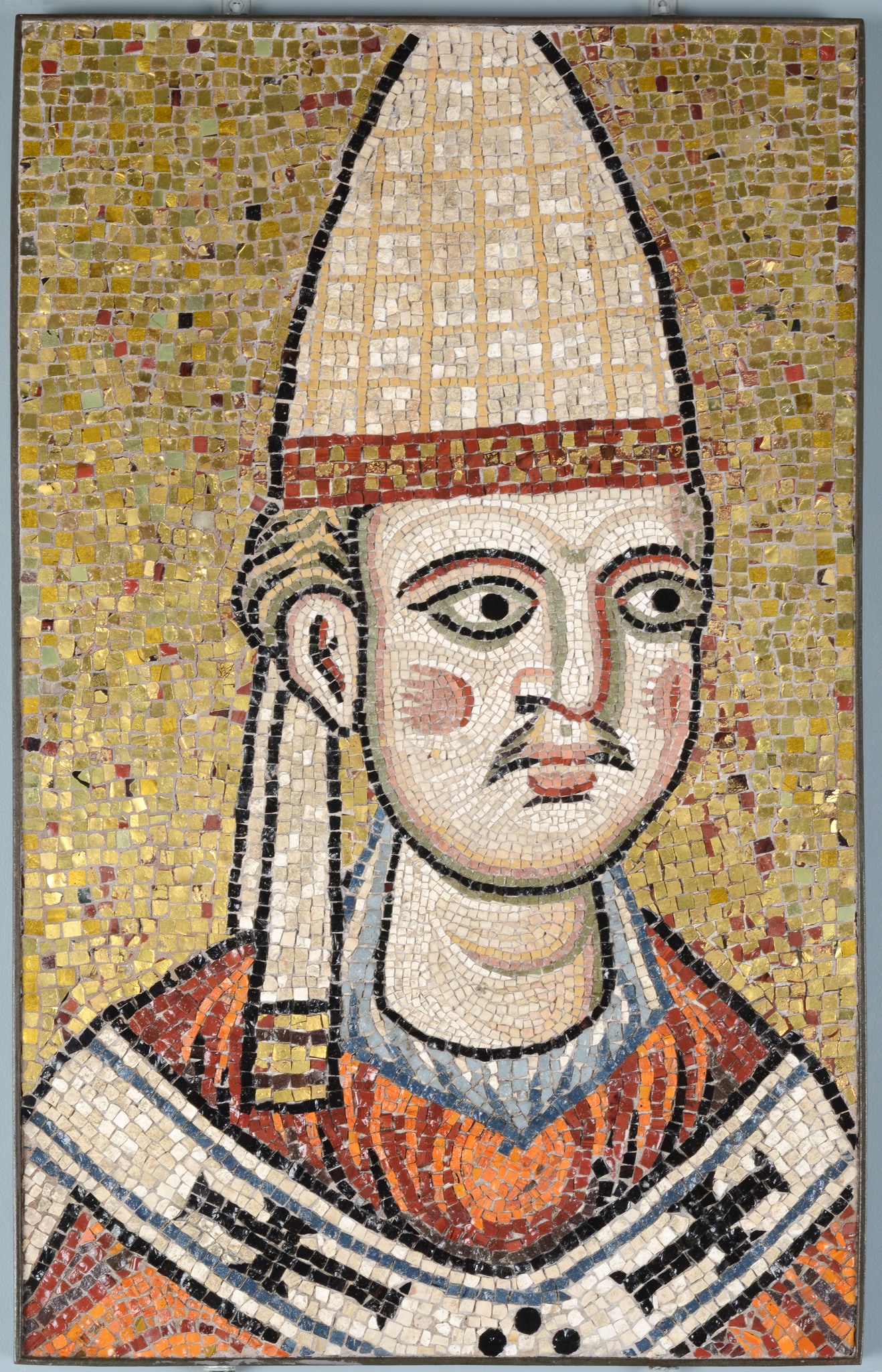 Innocenzo III 1205-1212 mosaico, 72,5 x 47 cm MR 5650 provenienza: abside dell’antica basilica di San Pietro