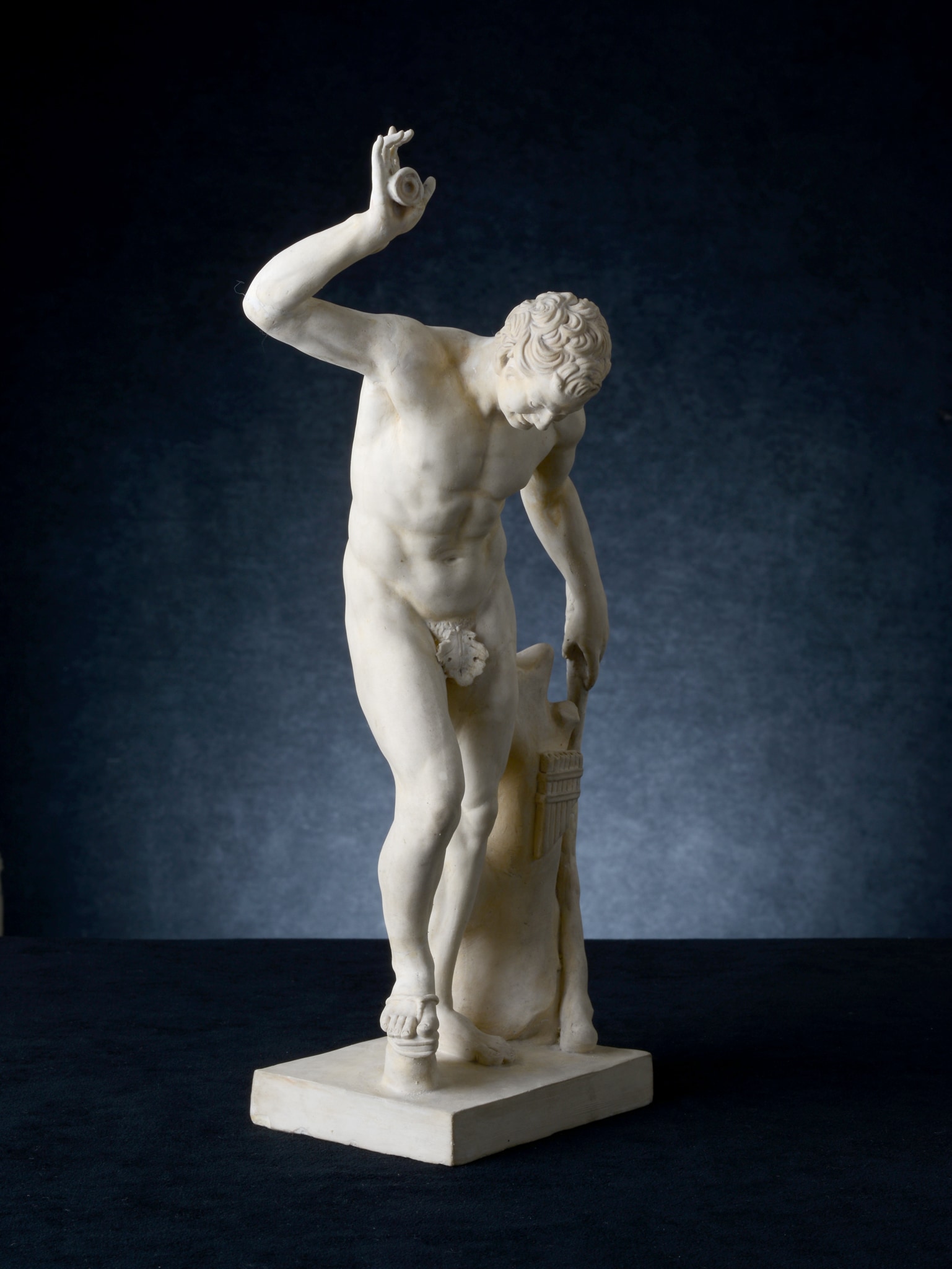 Giovanni Volpato (Angarano di Bassano 1735 - Roma 1803) - Fauno danzante 1786-1790 circa biscuit, h 29,5 cm MR 16959