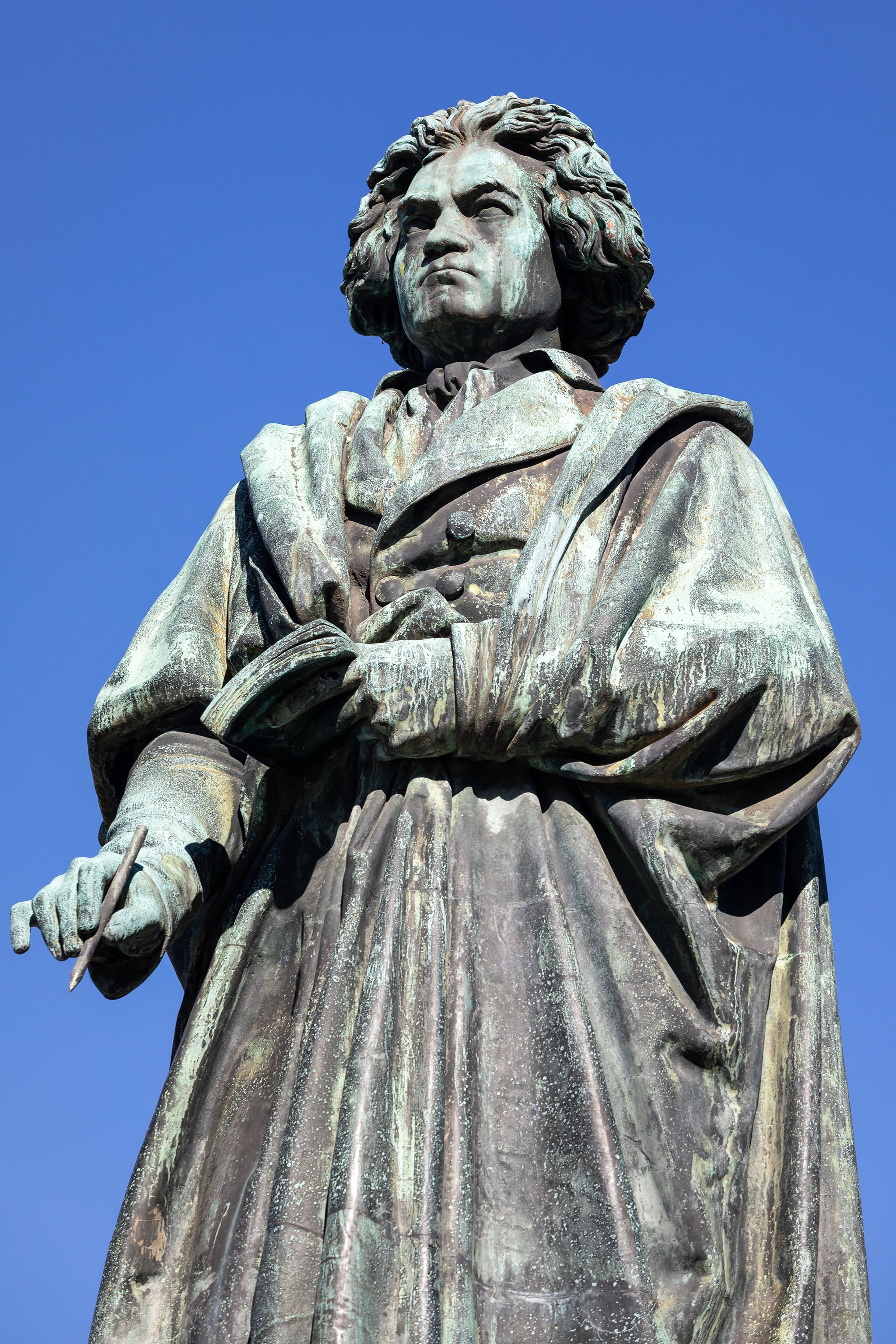 Ernst Julius Haehnel, Monumento a Beethoven, 1845, Bonn, Germania. Foto Ralf Brunner/laif/ contrasto