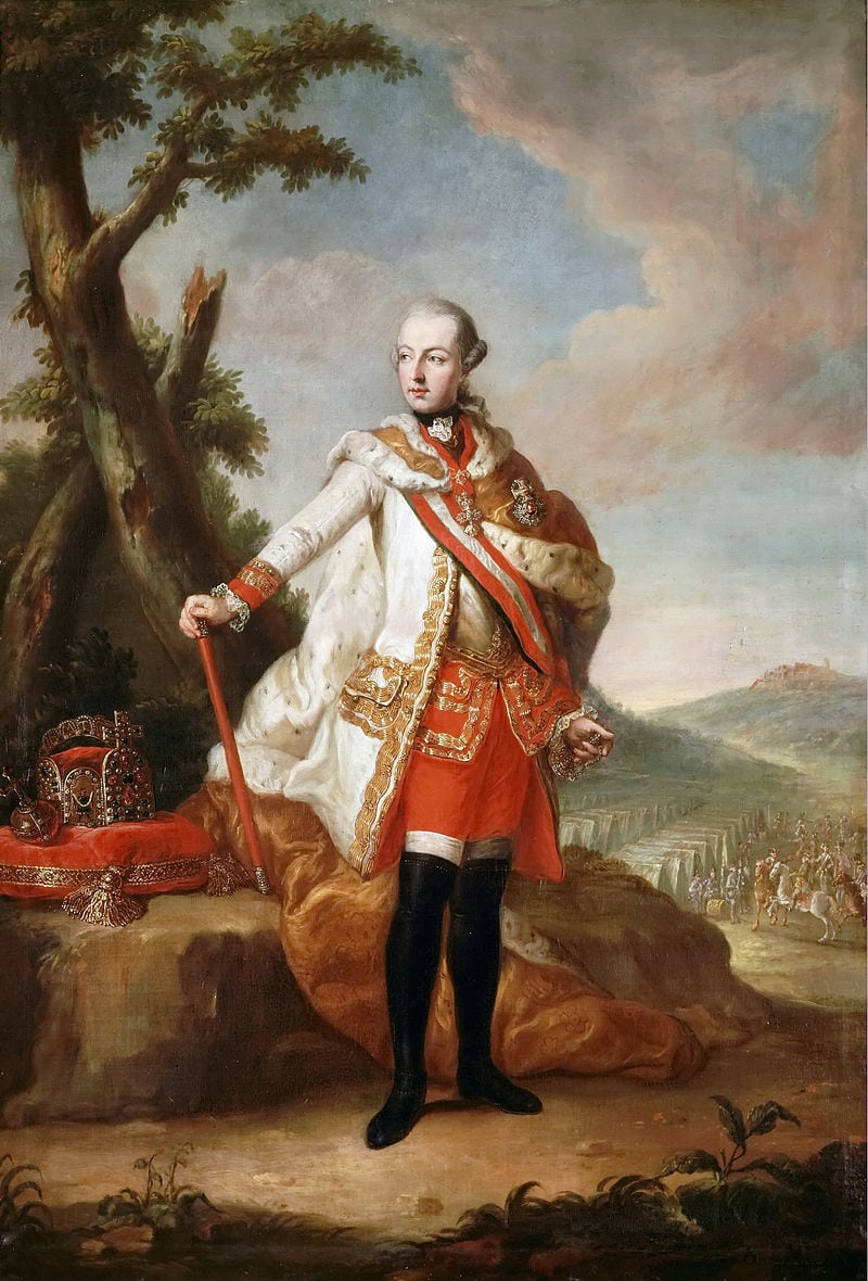 Giuseppe II d’Asburgo-Lorena, imperatore d’Austria al momento dell’arrivo di Beethoven a Vienna
