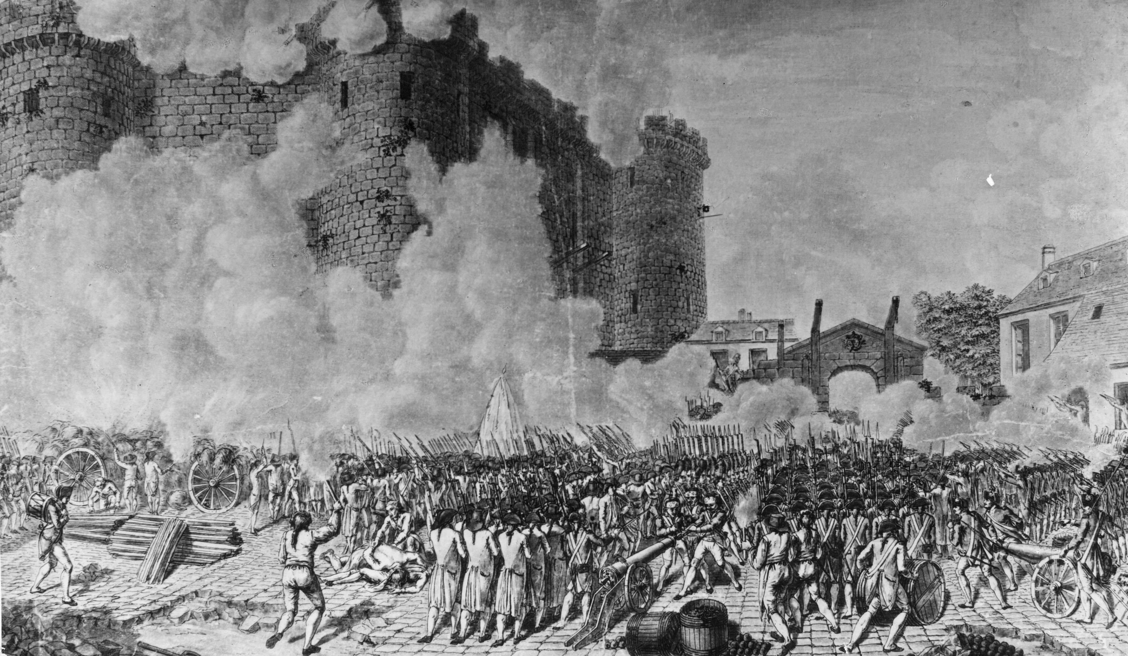 14 luglio 1789, il popolo insorge assaltando e conquistando la Bastiglia, tetro carcere simbolo dell’Ancien Regime, dando vita alla prima scintilla della Rivoluzione in Francia