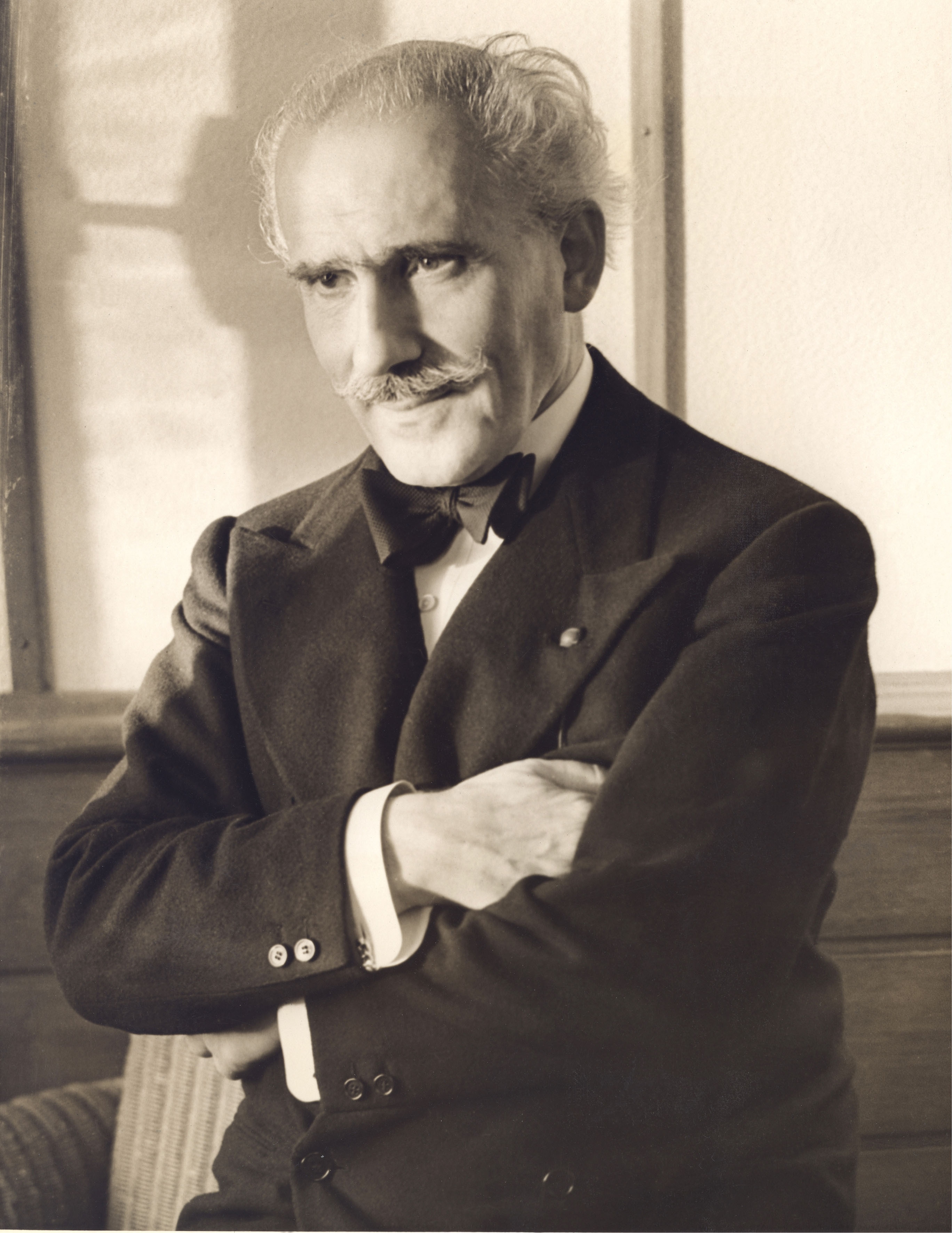 1938. Ritratto di Arturo Toscanini.