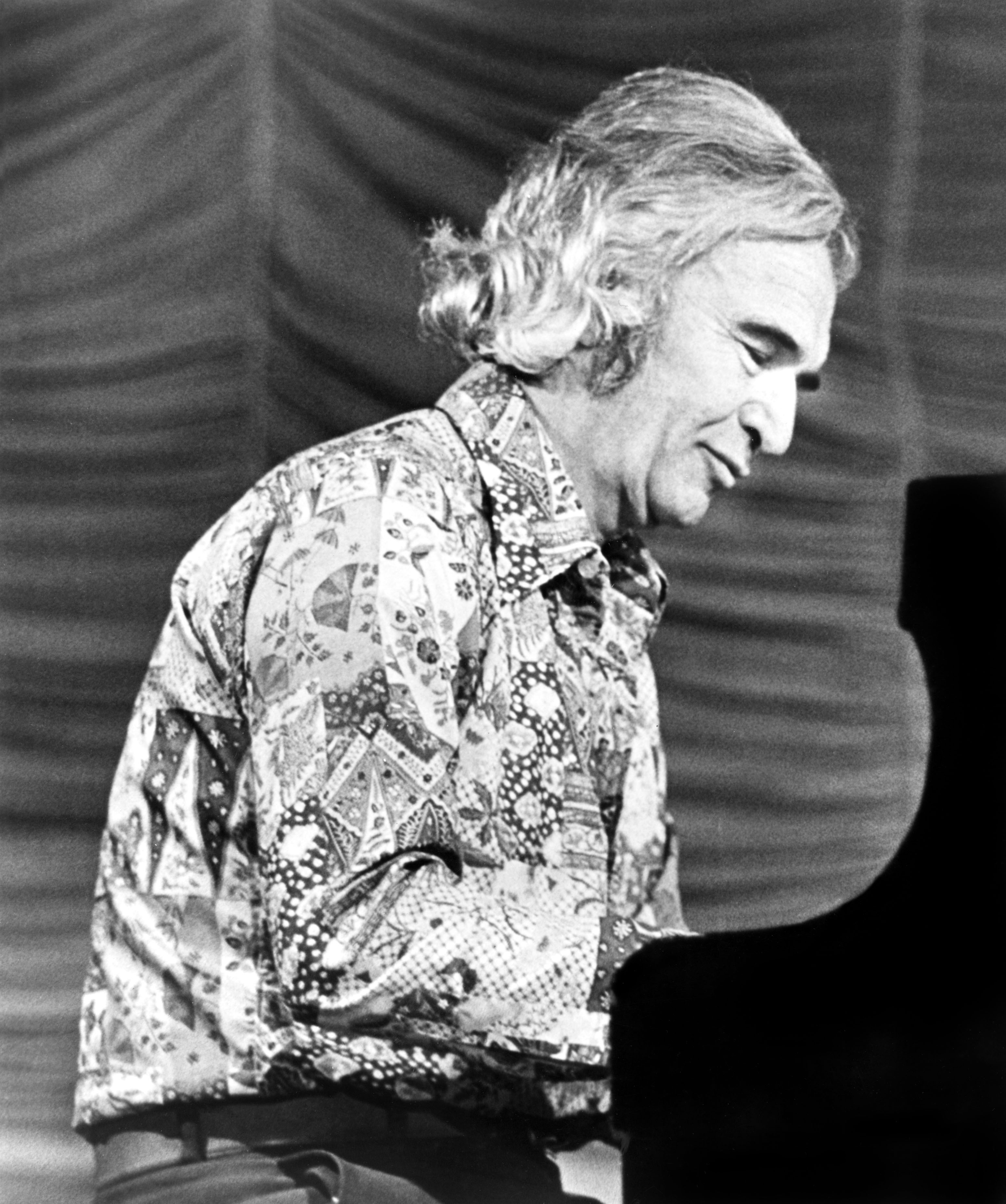 1976. Un ritratto di Dave Brubeck.