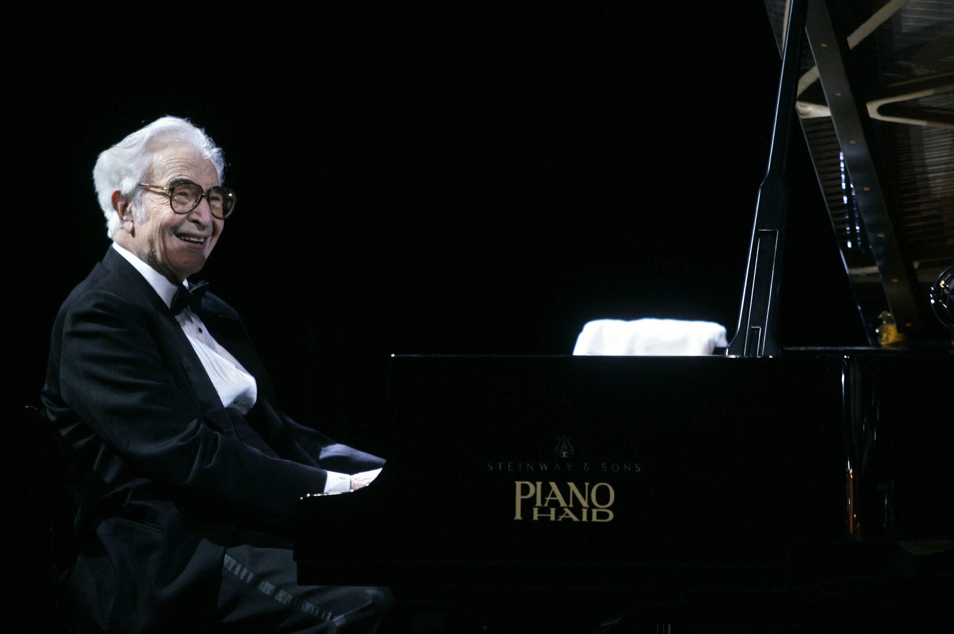 2005. Dave Brubeck si esibisce a Norimberga, dove ha prestato servizio durante la Seconda Guerra Mondiale. 