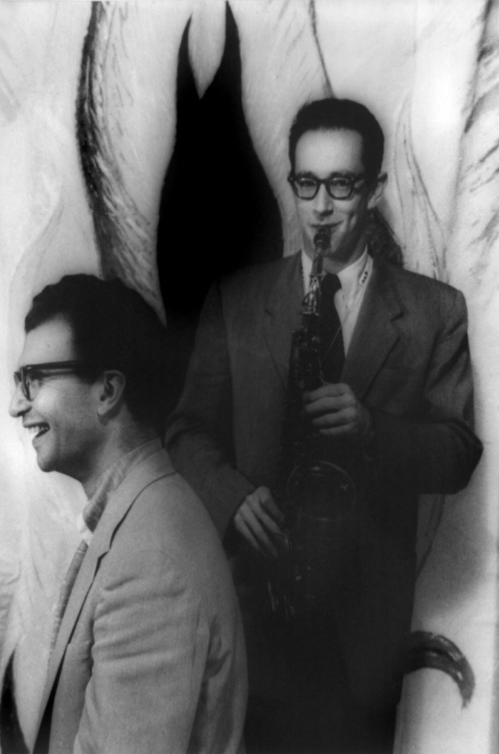1954. Dave Brubeck con Paul Desmond al sax alto.