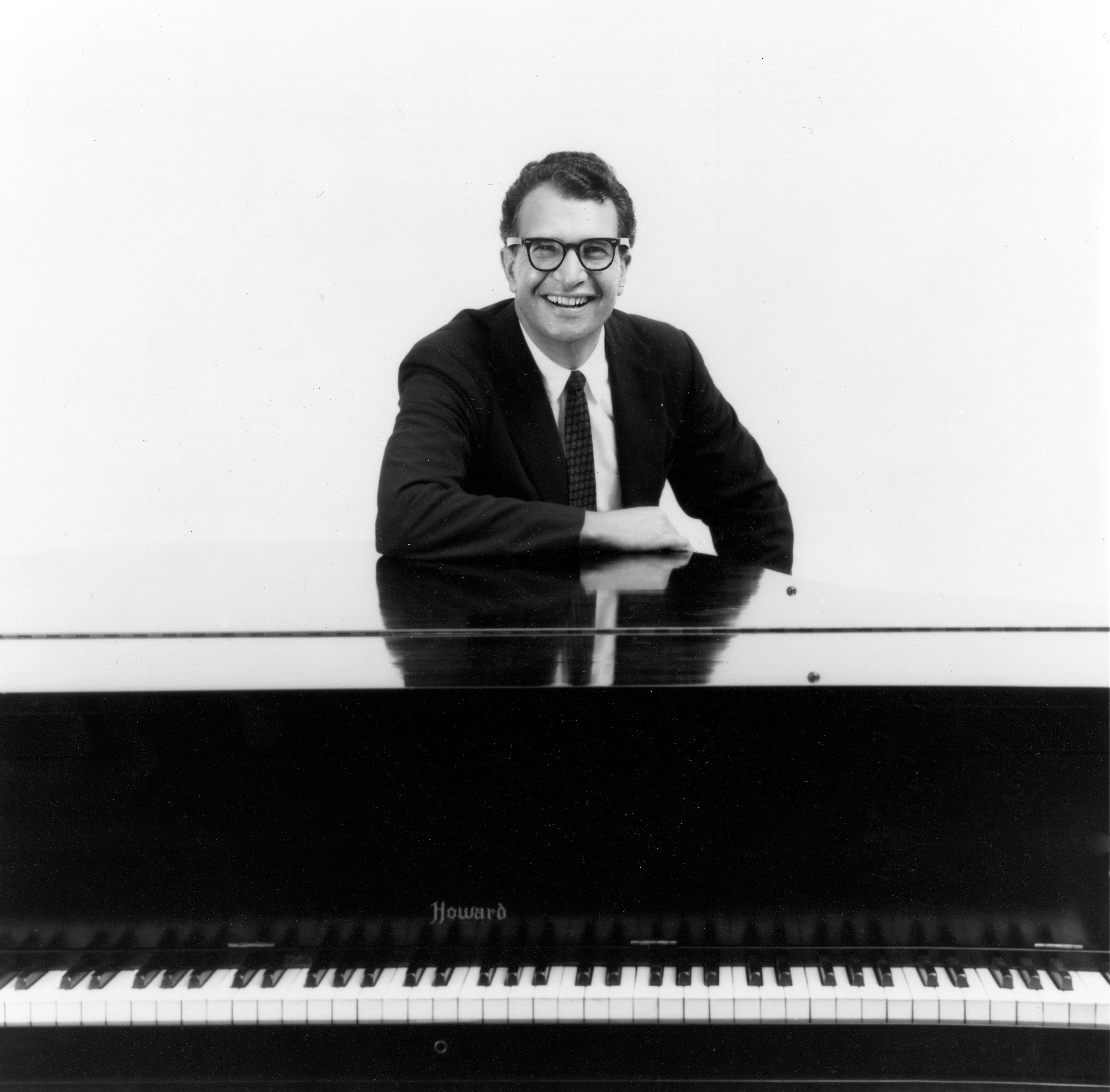 1960s. Un ritratto di Dave Brubeck.