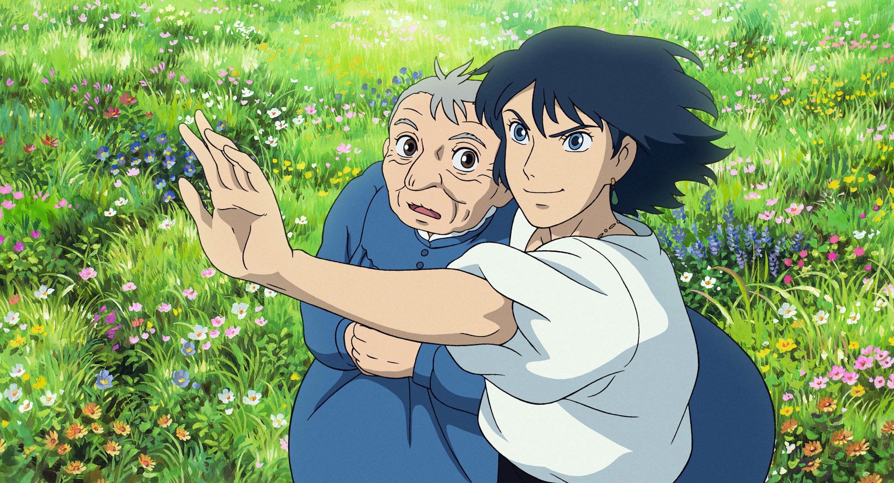 Una scena de "Il castello errante di Howl", 2004
