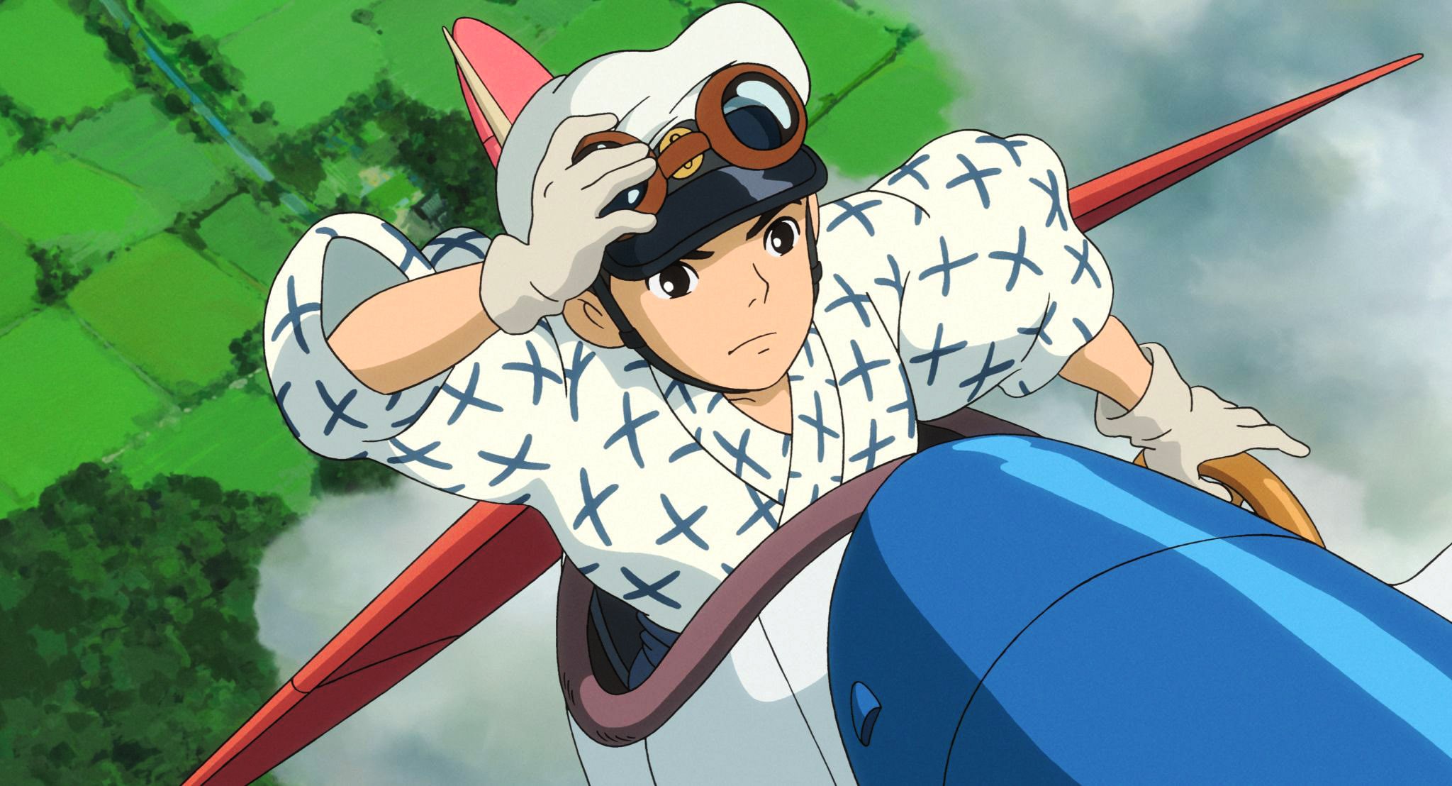 "Si alza il vento", Jiro, il protagonista del lungometraggio, appassionato di aerei.