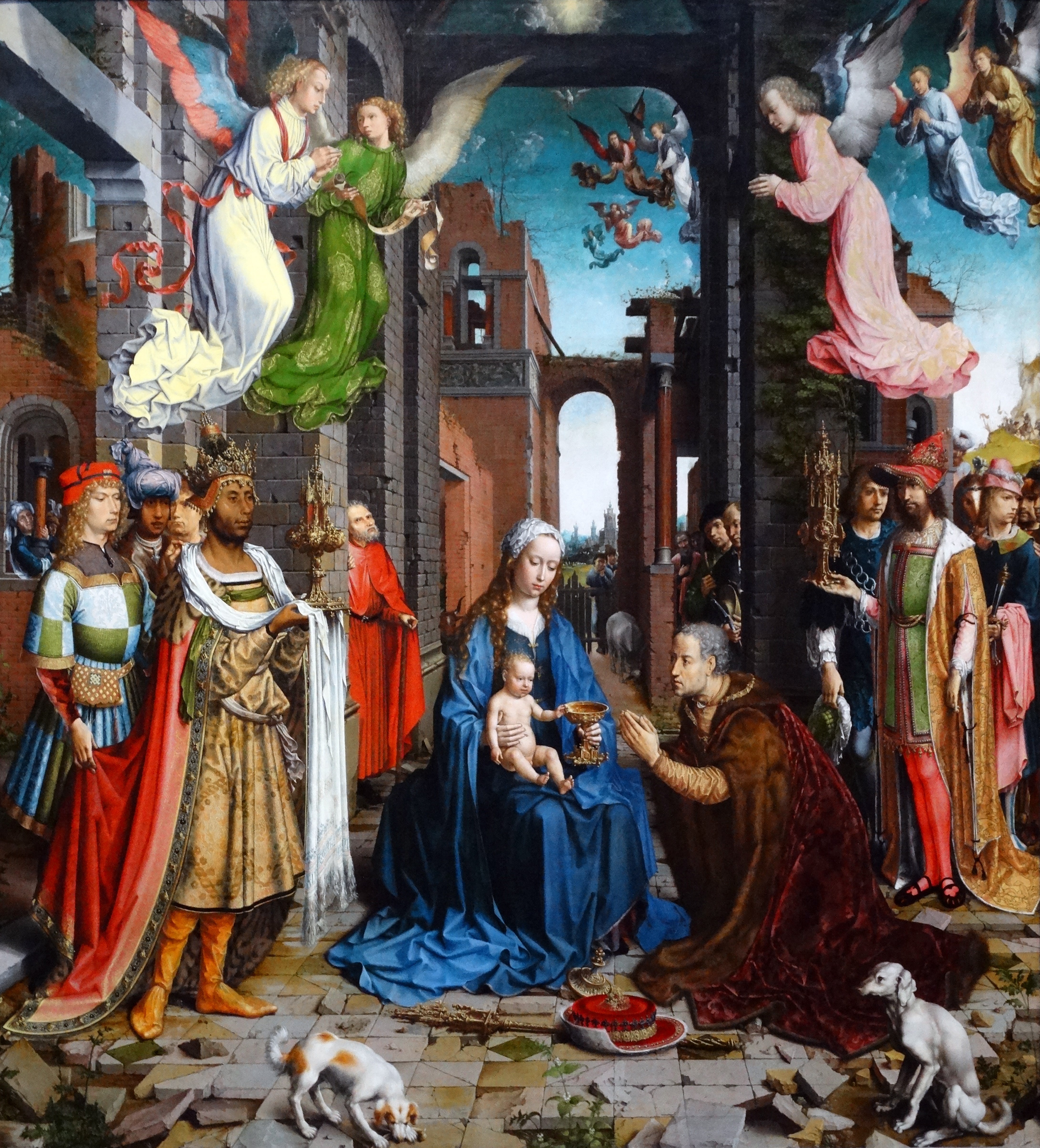 Adorazione dei Magi, Jan Goassert, noto come Mabuse, 1510-15 circa, olio su tavola, 177,2x161,8 cm. National Gallery, Londra Credito: Photo12/Ann Ronan Picture Library/contrasto