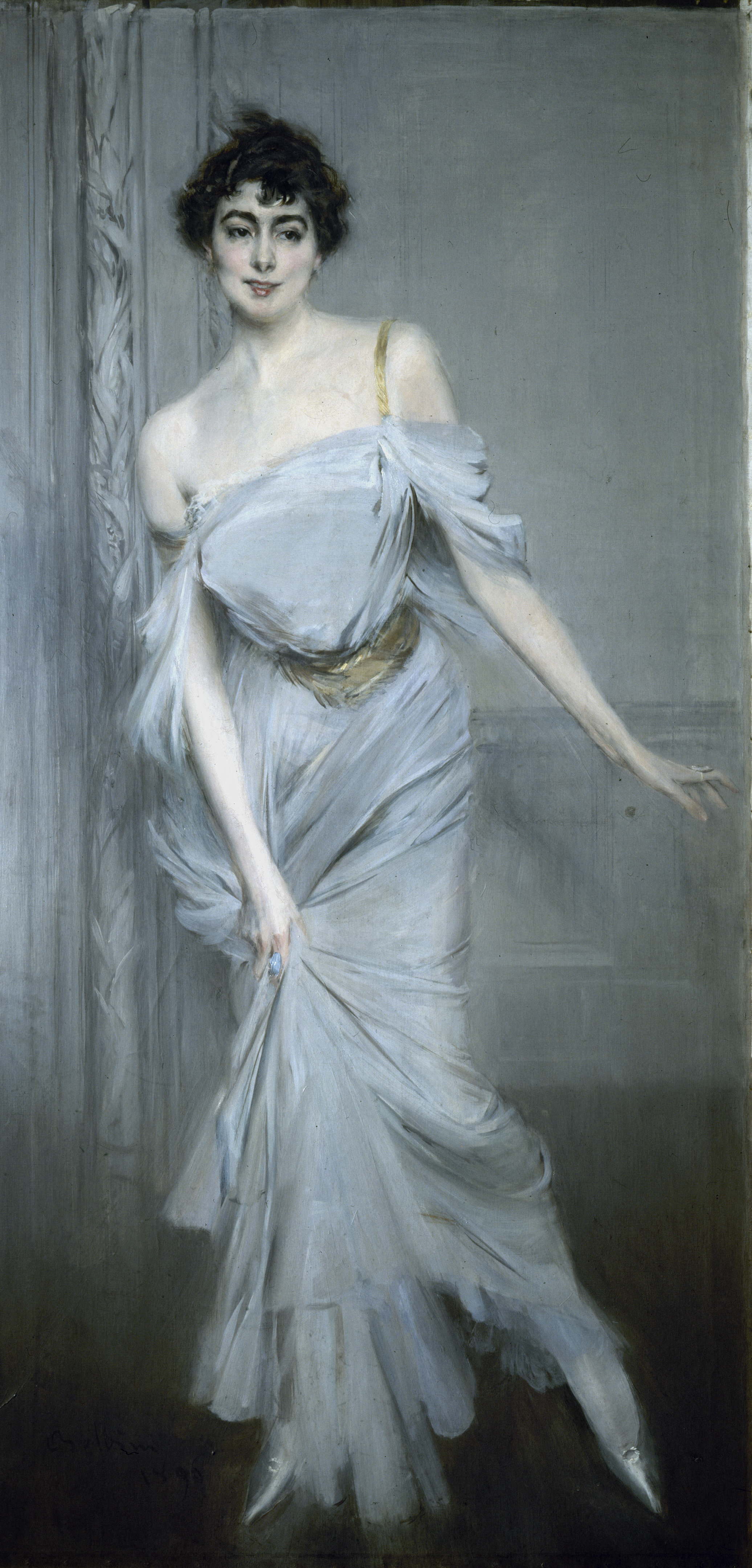  Ritratto di Madame Charles Max, 1896, olio su tela cm 203×100, Museo d'Orsay, Parigi. Credito: © Roger-Viollet/contrasto