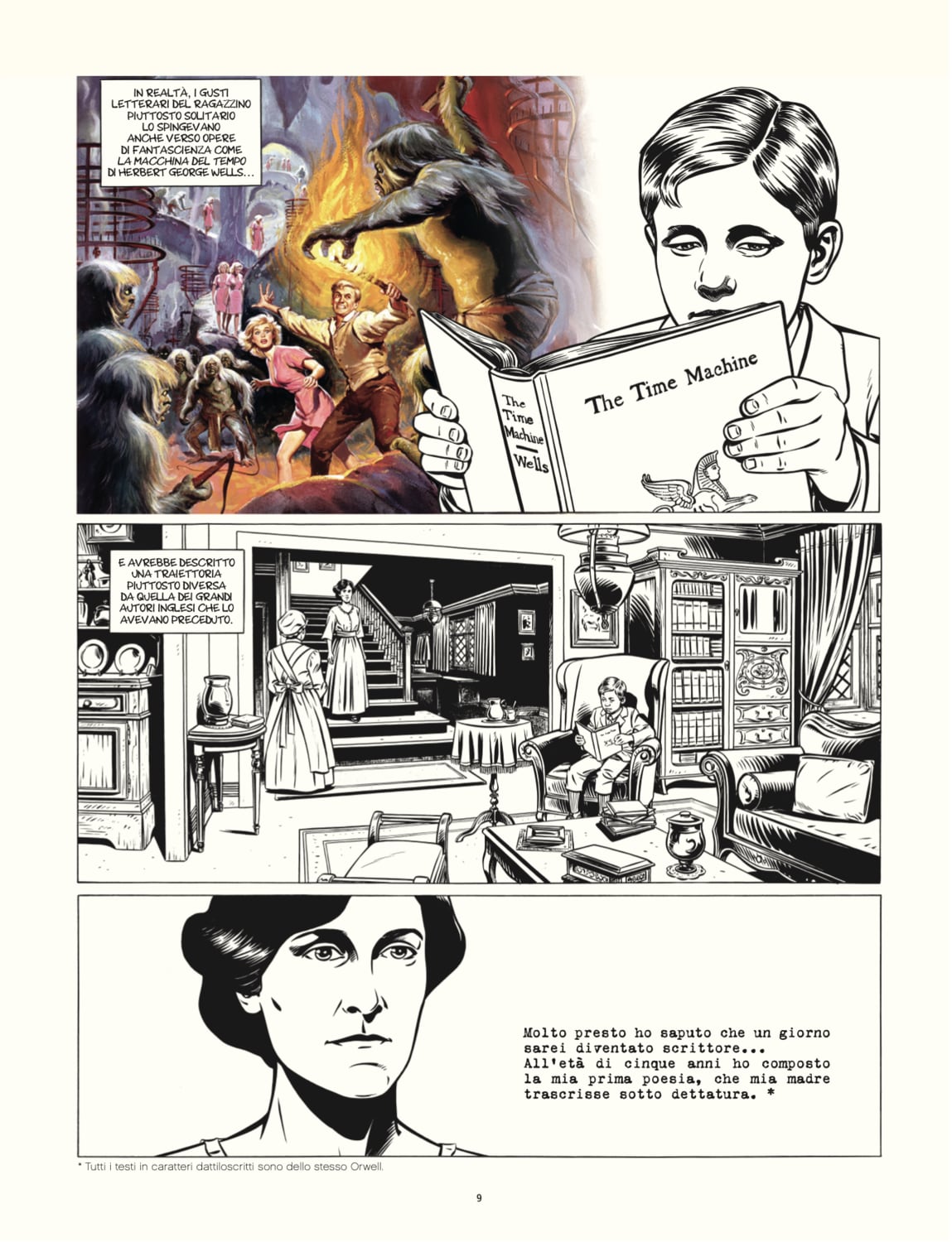 "Orwell" di Pierre Christin e Sébastien Verdier (L'Ippocampo)