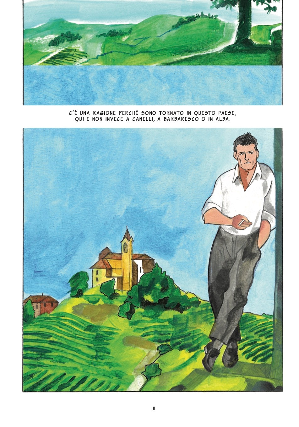 "La luna e i falò" di Cesare Pavese, adattamento a fumetti di Marino Magliani e Marco D’Aponte (Tunué)