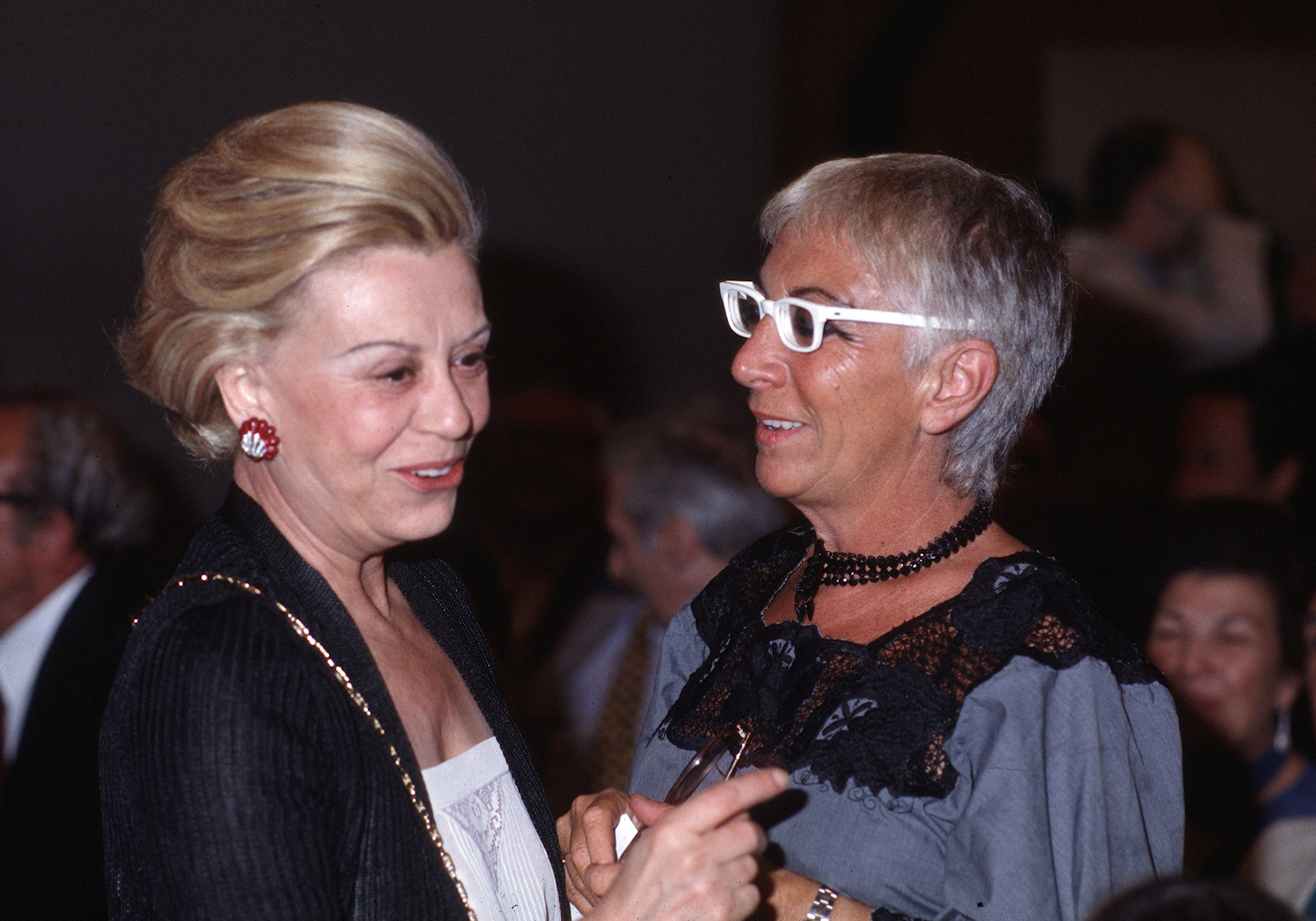 Con Lina Wertmuller nel 1980