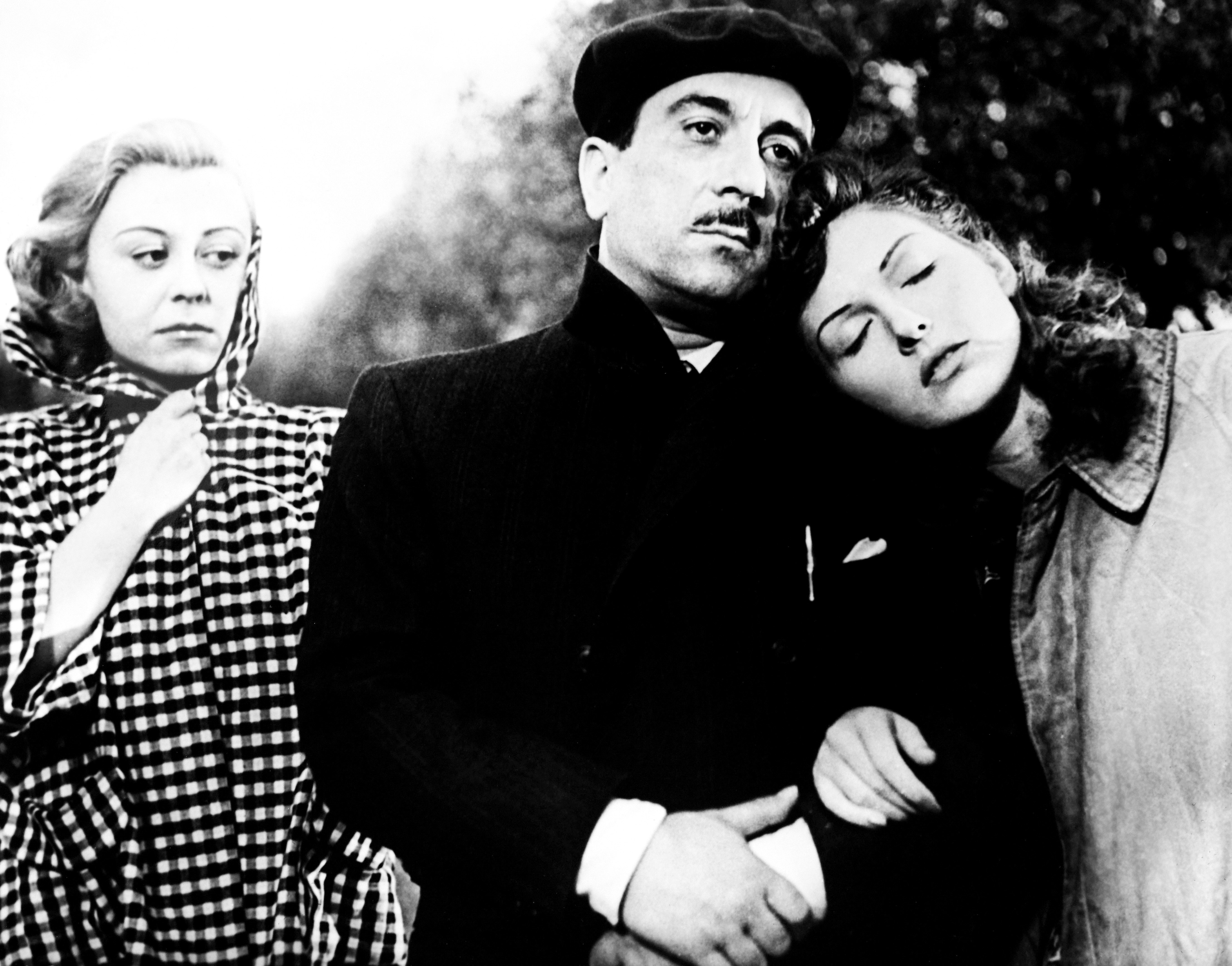 In "Luci del varietà" con Peppino De Filippo e Carla Del Poggio. 1950