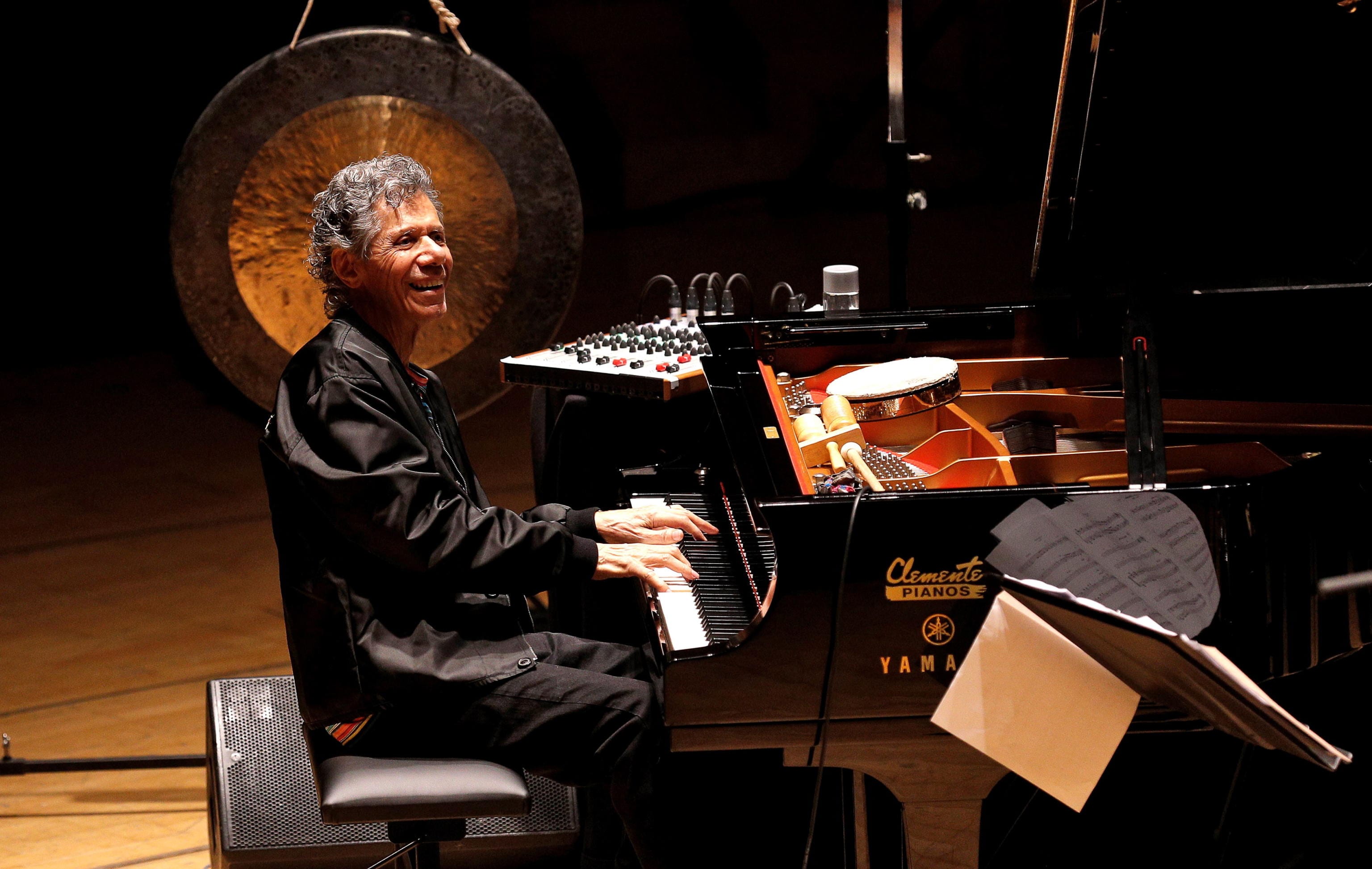 Chick Corea al Palau de Les Arts di Valencia, 5 marzo 2020.