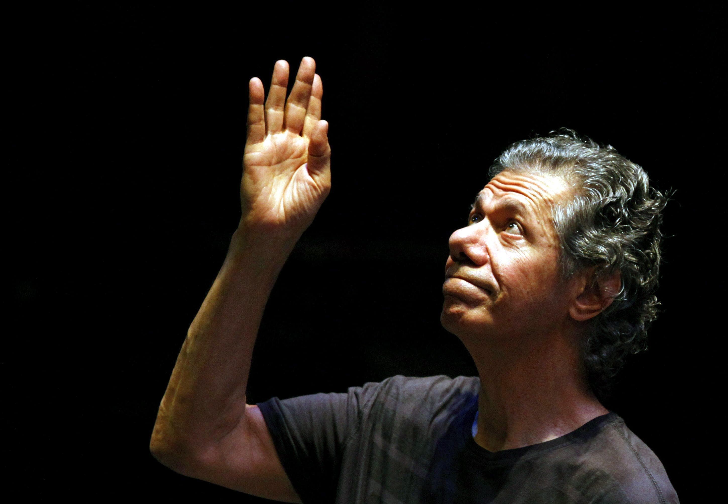 Chick Corea durante la 14ª edizione dell'Ajazzgo Festival a Cali, Colombia, 13 settembre 2014.