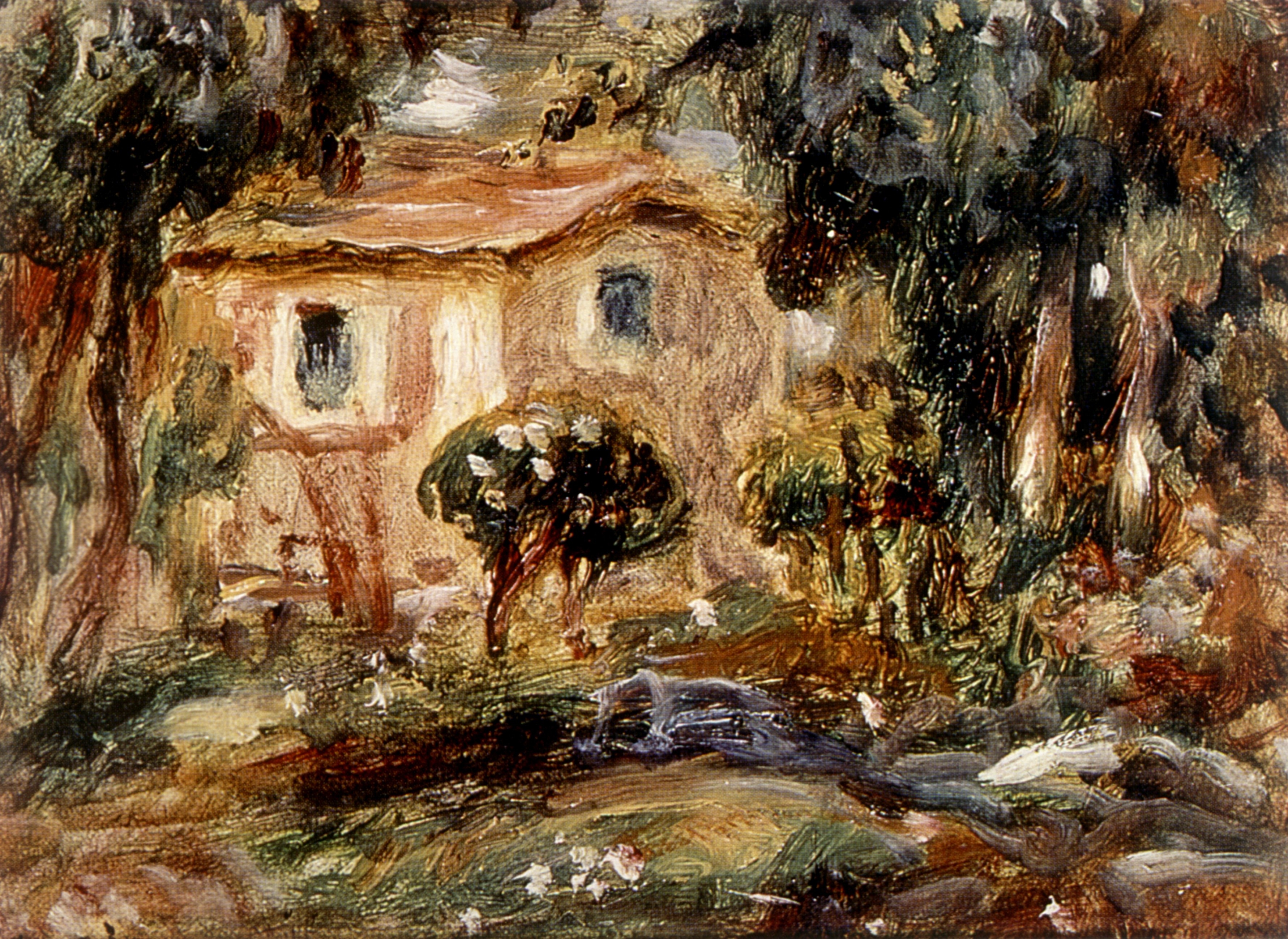 Paesaggio, 1902. Olio su tela, 14,1 x 19,1 cm. Museo dell'Ermitage, San Pietroburgo. Credito: Photo12/contrasto