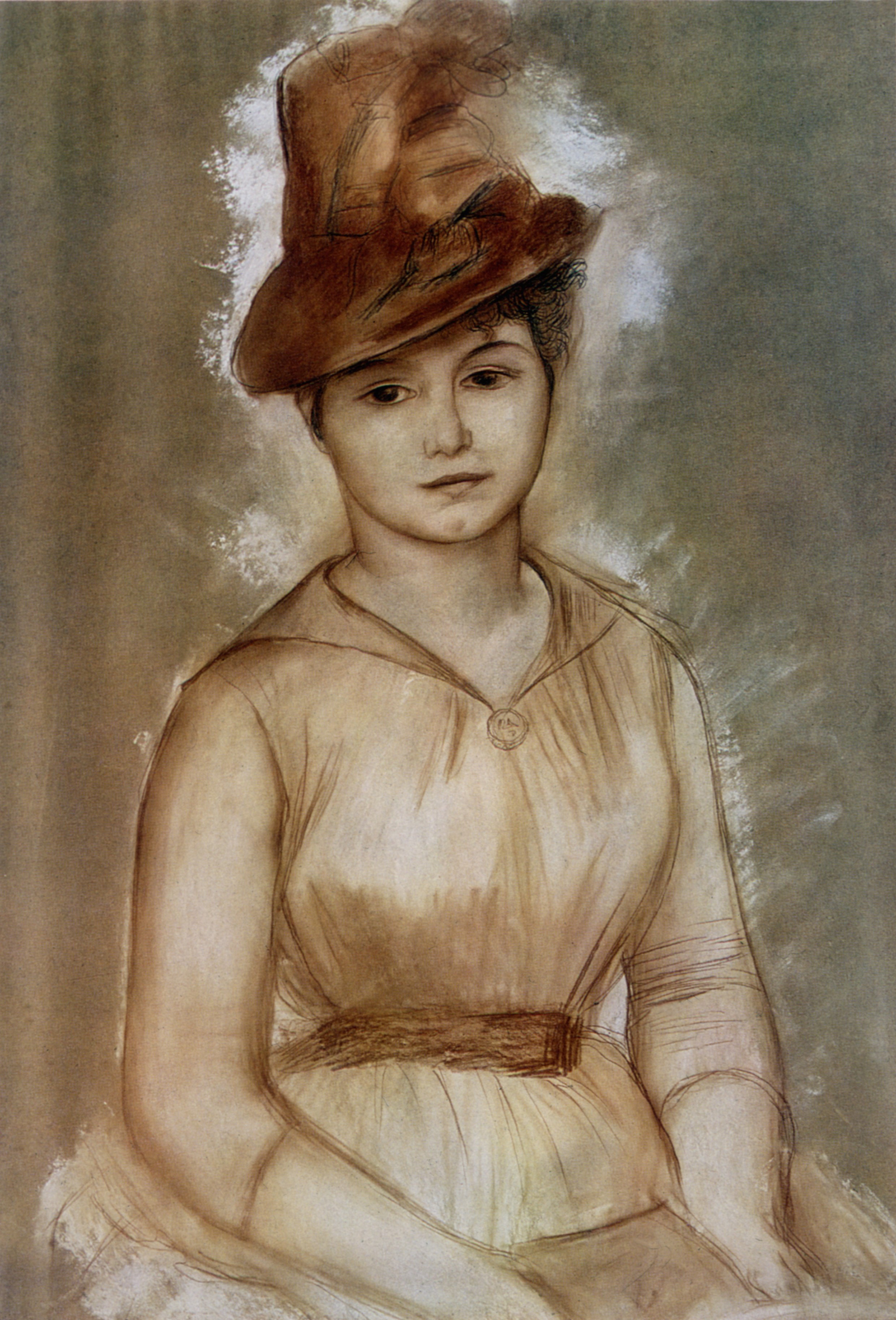Ritratto di donna sconosciuta, 1885. Olio su tela, 79 x 57,5 cm. Museum of Fine Arts, New York. Credito: Photo12/contrasto