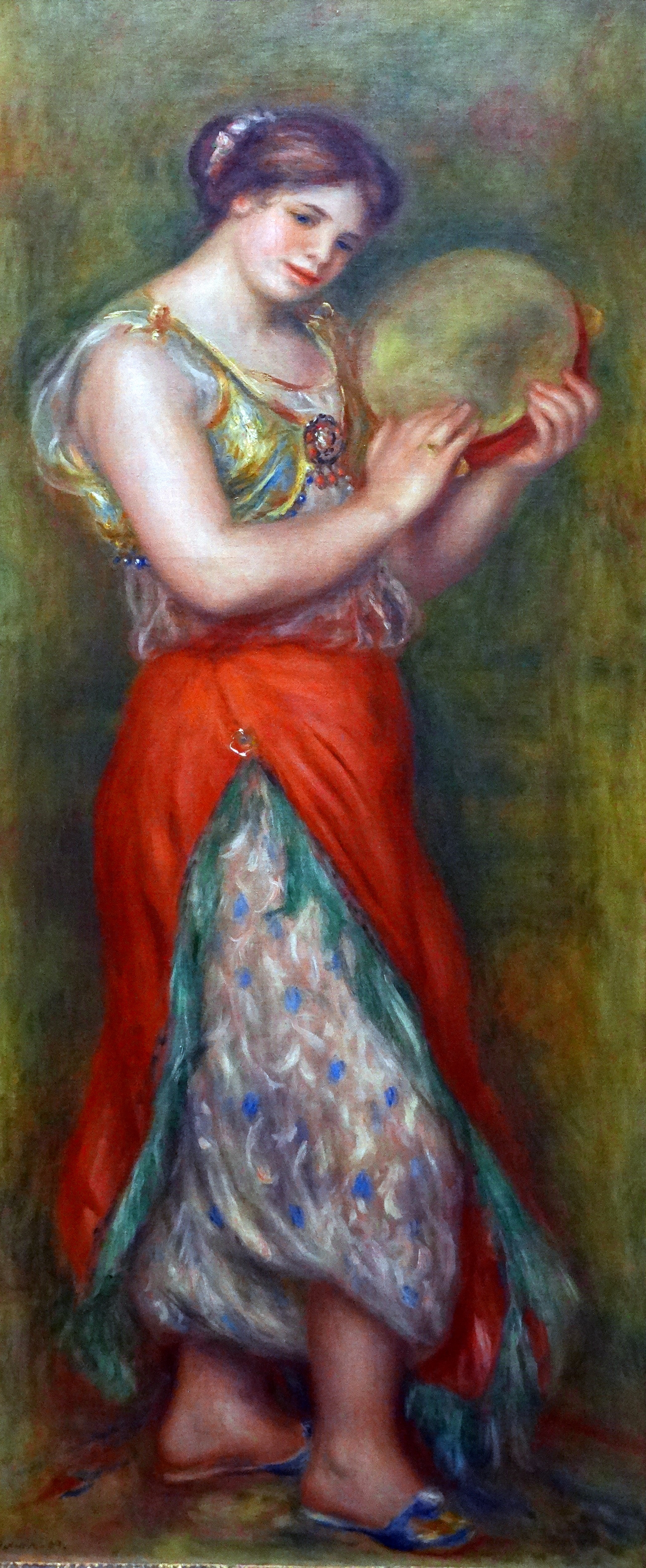 Danzatrice con tamburello, 1909. Olio su tela, 155 x 64,8 cm. The National Gallery, Londra
