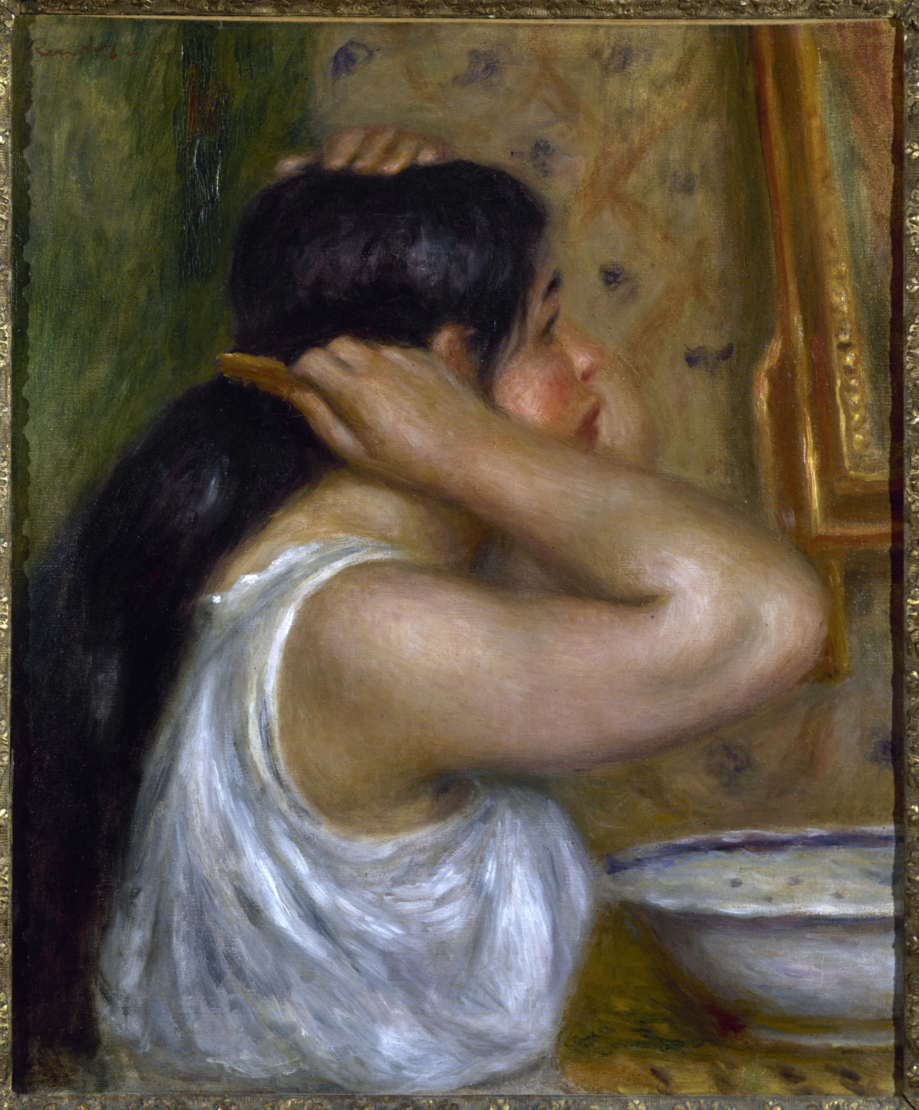La toilette: donna che si pettina, 1907 - 1908. Olio su tela, 55 46,5 cm. Musée d'Orsay, Parigi. Credito: © Roger-Viollet/contrasto Parigi