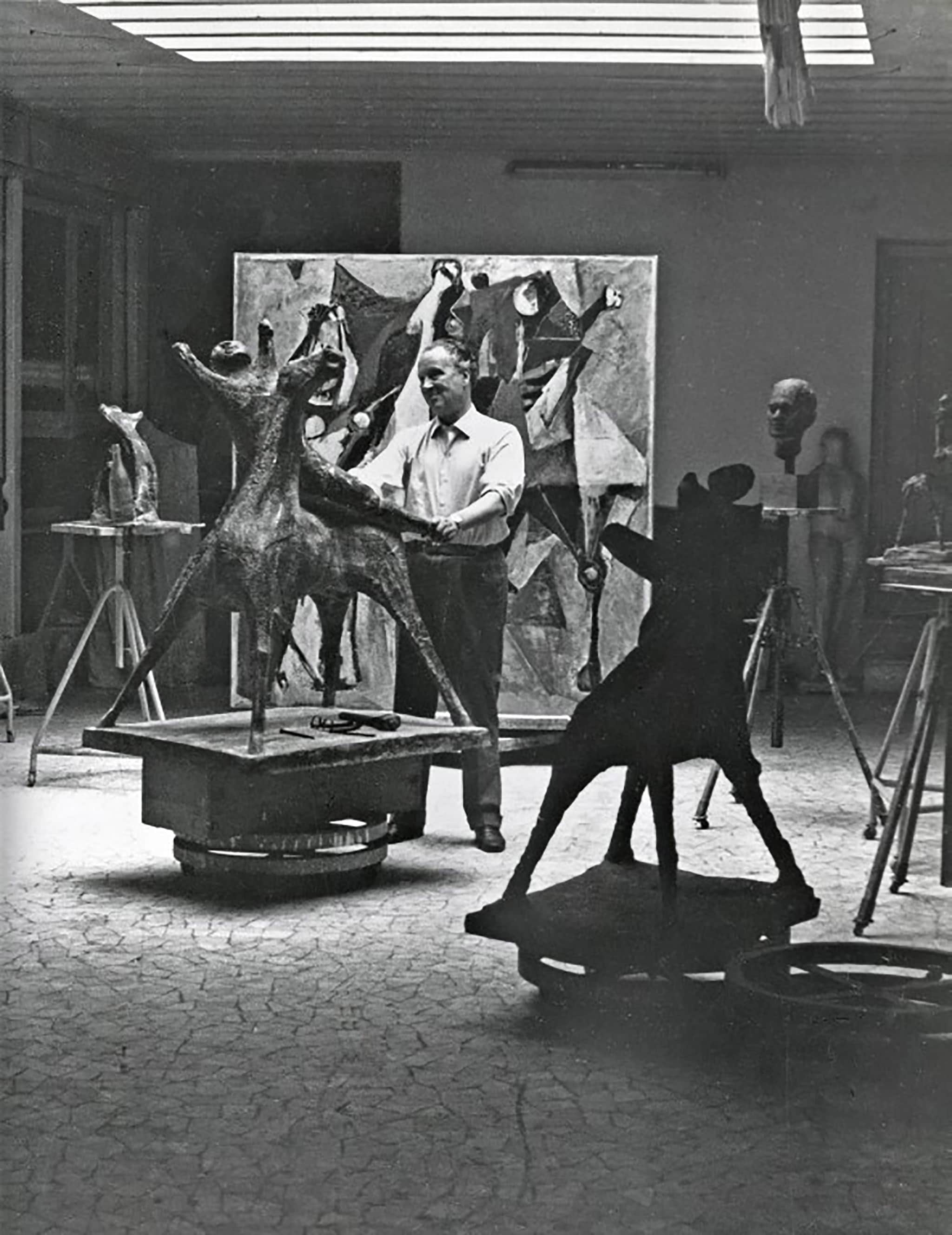 Marino nello studio, 1959