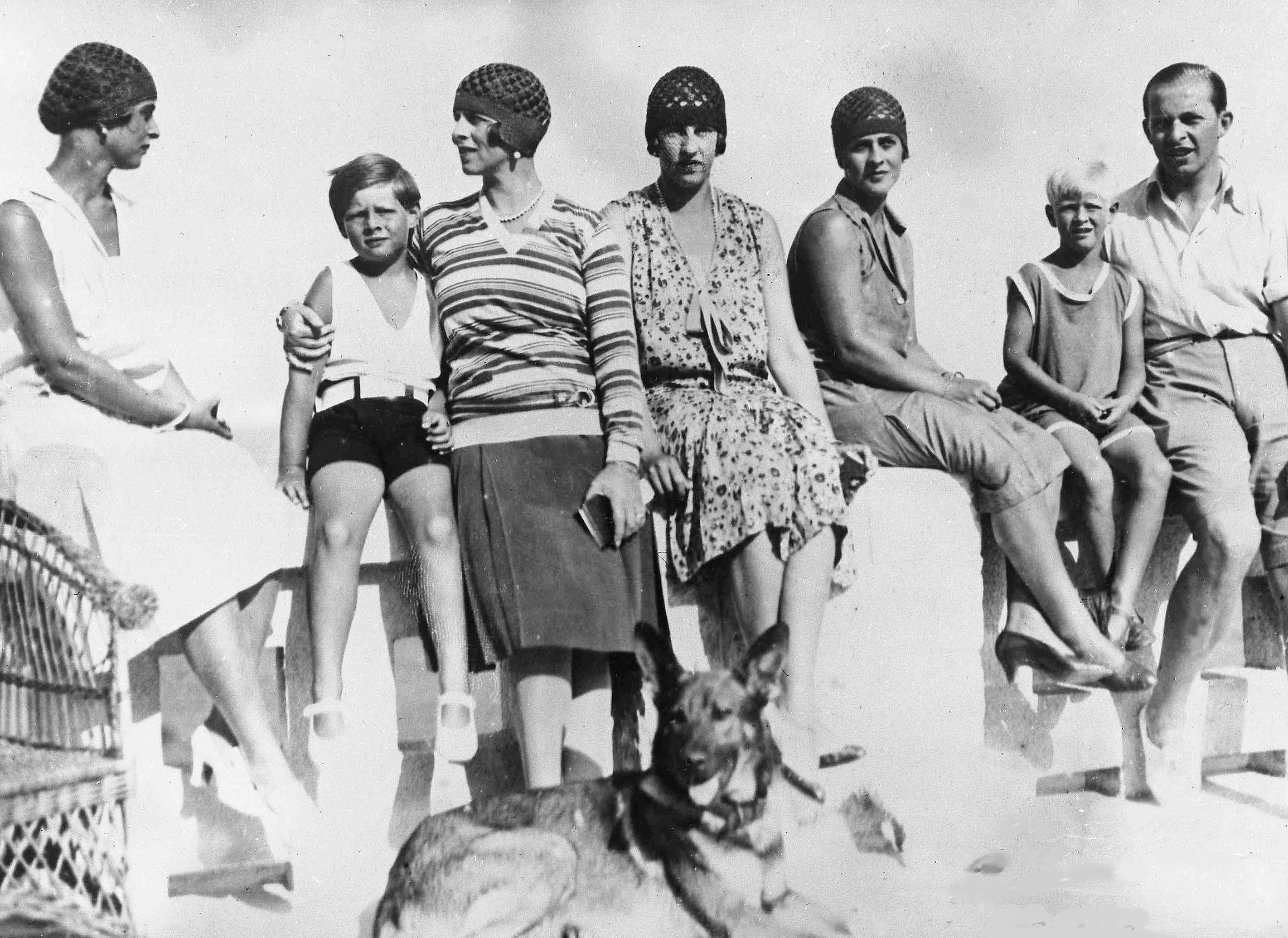 1928, una foto di famiglia di Filippo