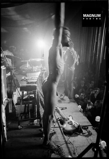 Joseph Jarman al Festival di Amougies, 1969 © (Guy Le Querrec)/Magnum/Contrasto 
