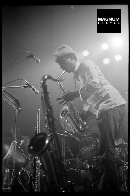 Roscoe Mitchell al sax alto ©(Guy Le Querrec)/Magnum/Contrasto 