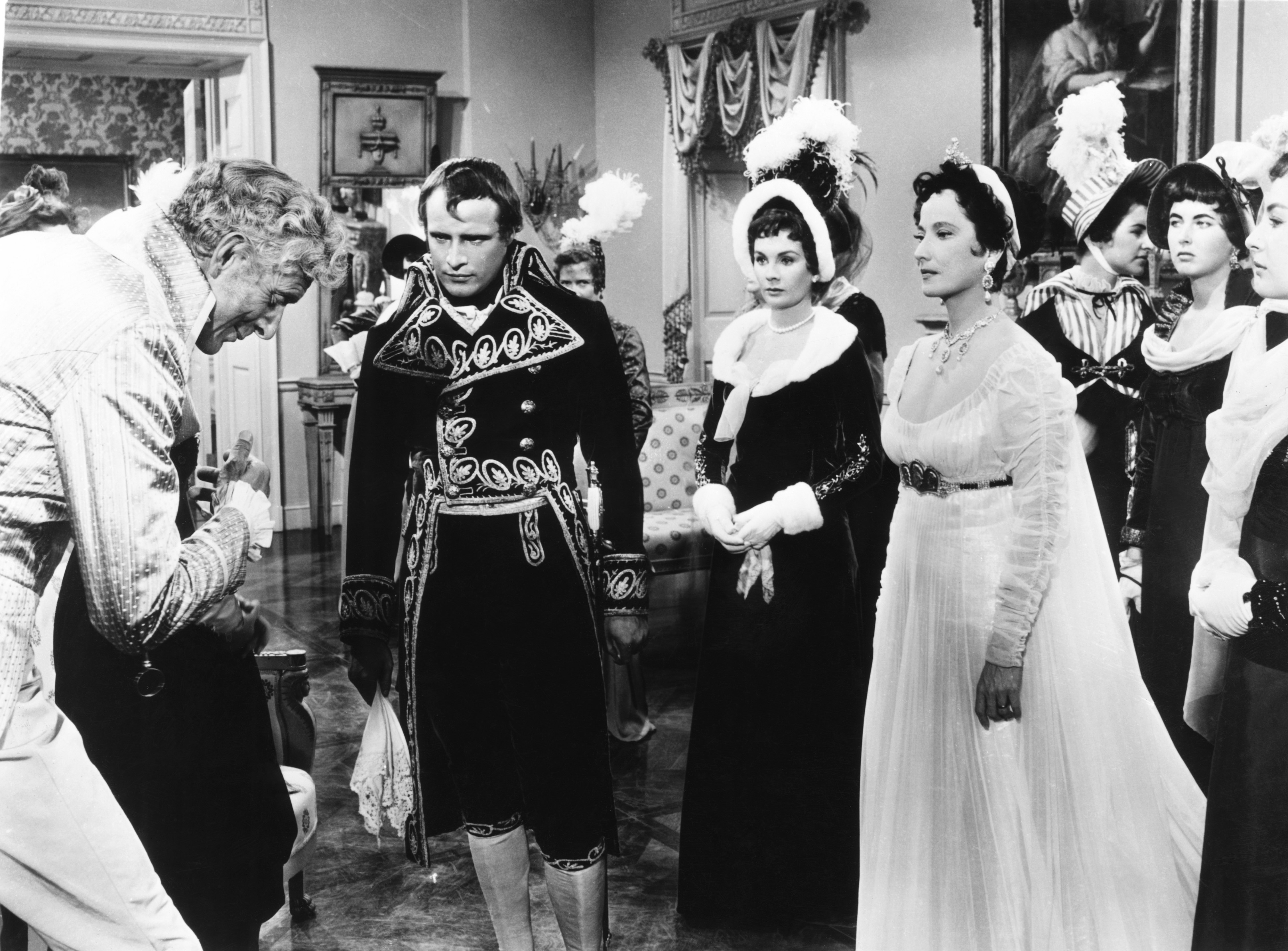 Una scena del film "Desirée" del 1954