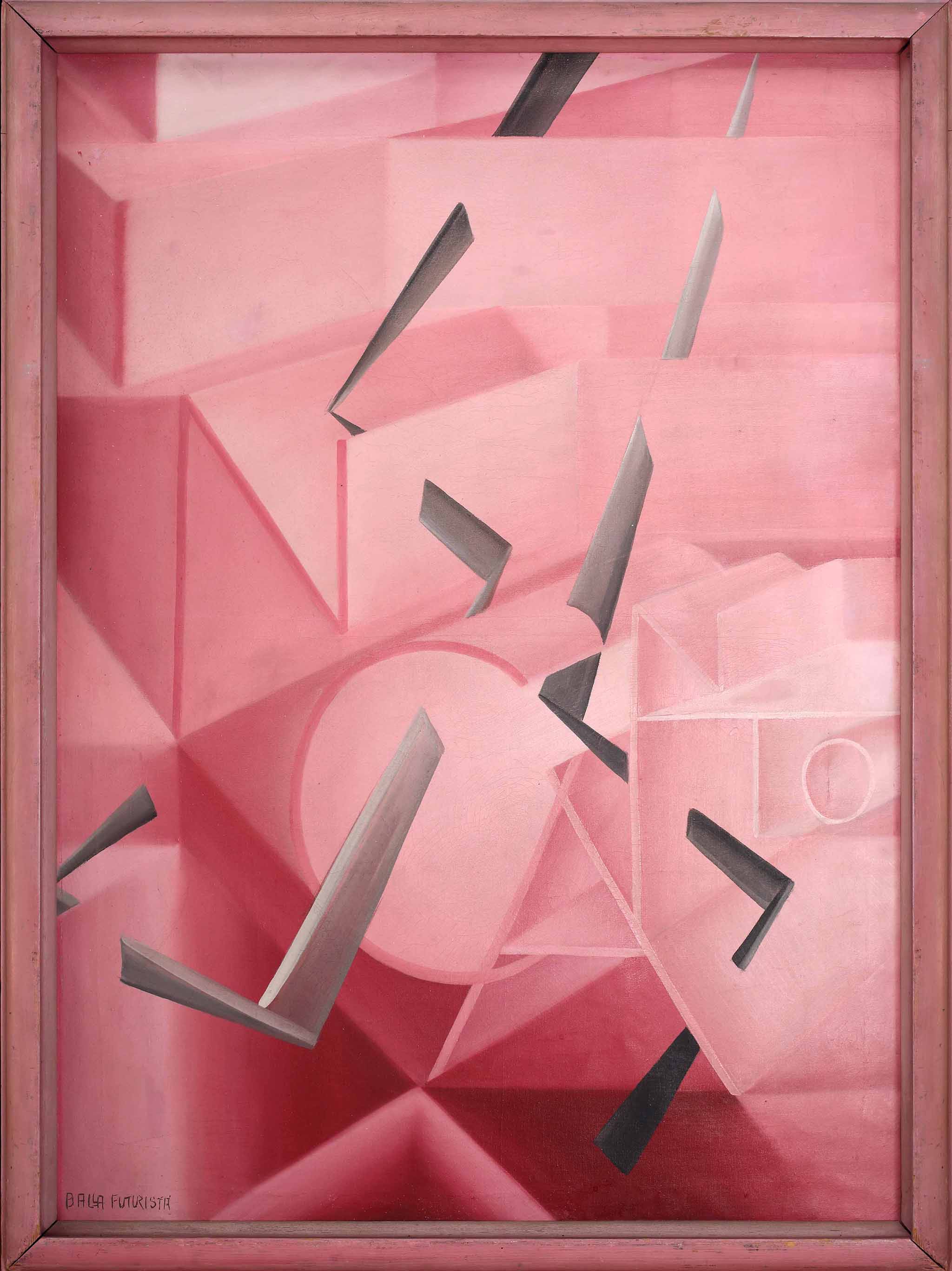 Giacomo Balla "S’è rotto l’incanto", 1920-1921. Olio su tela, 106,5x76,5 cm 