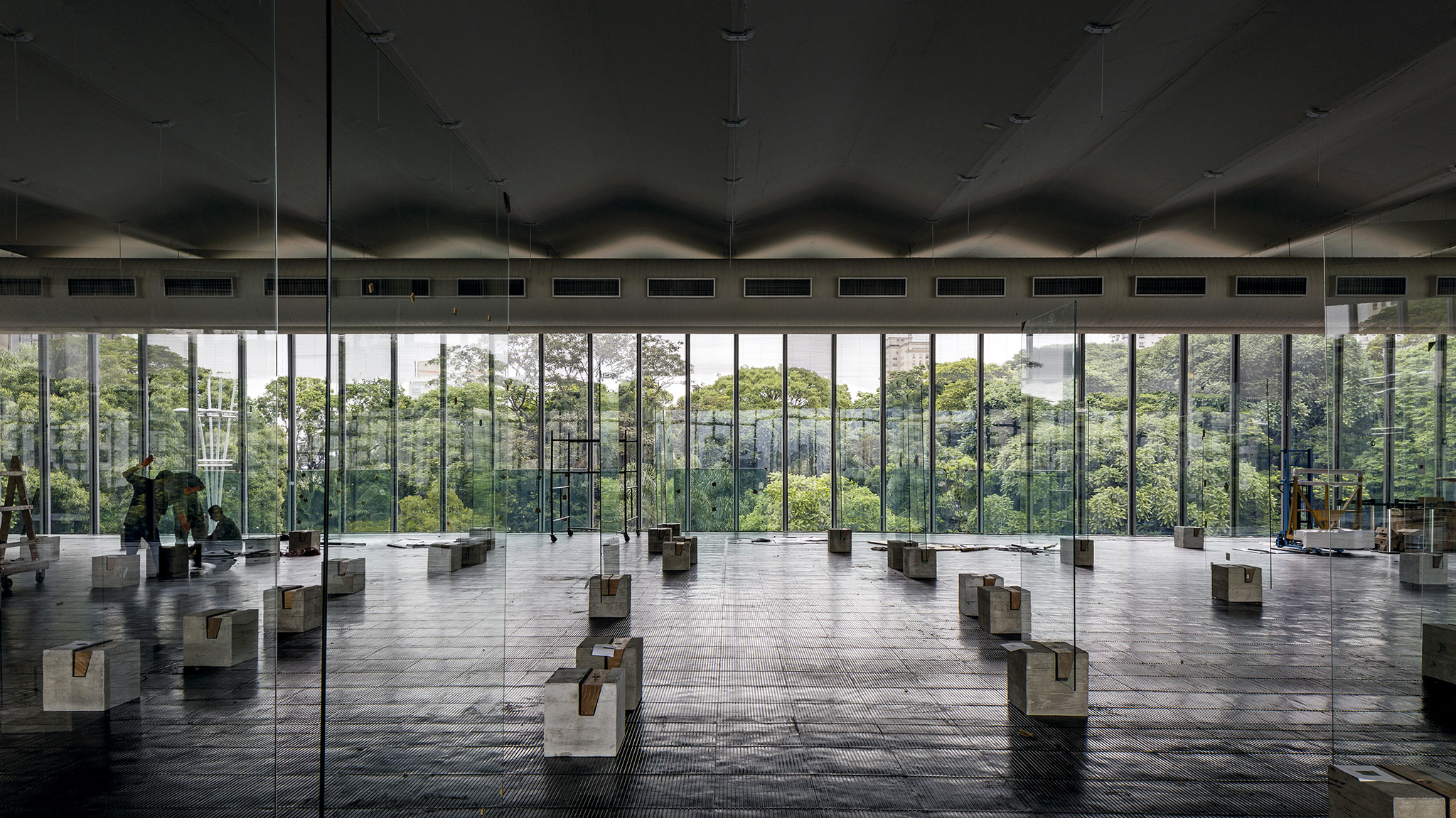 Lina-Bo-Bardi "Museu de Arte de São Paulo" (MASP) Foto Leonardo Finotti.