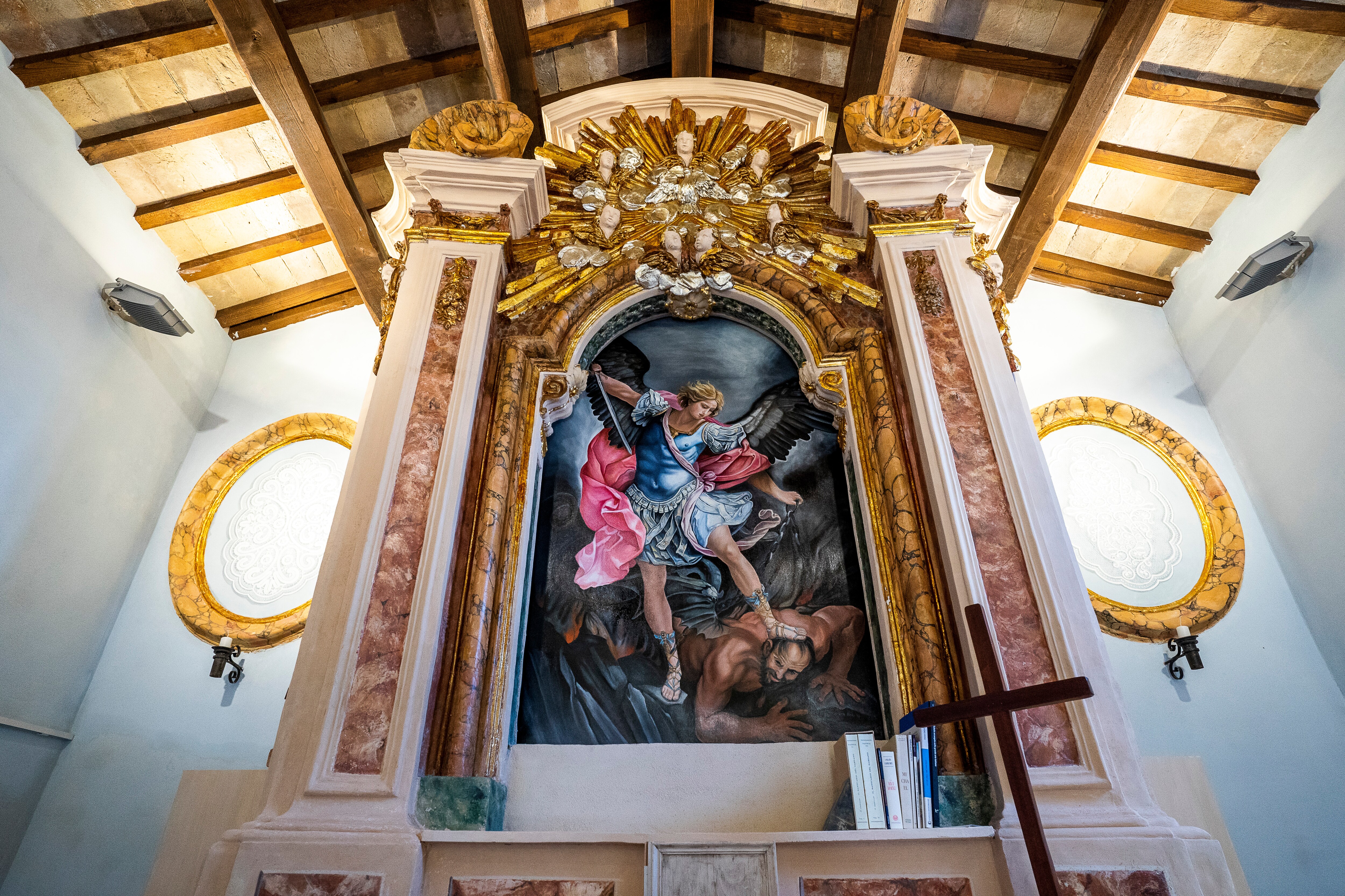 Chiesa di San Michele, Offida - Ascoli Piceno. Foto Katia Camplone 2021, FAI - Fondo Ambiente Italiano.