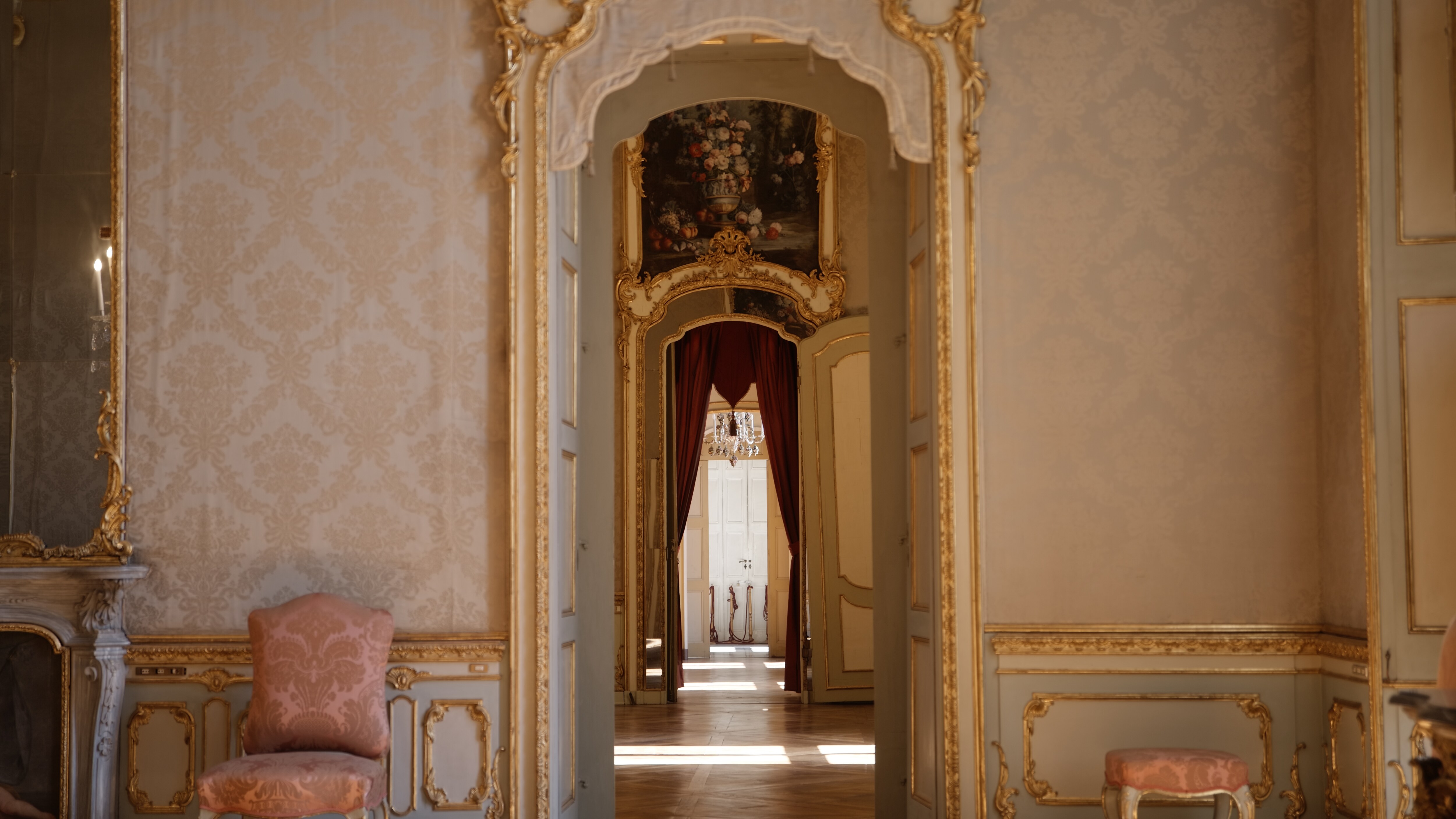 Palazzo Chiablese, Appartamenti di Carlo Felice di Savoia - Torino. Foto Giorgio Blanco 2021. FAI - Fondo Ambiente Italiano.