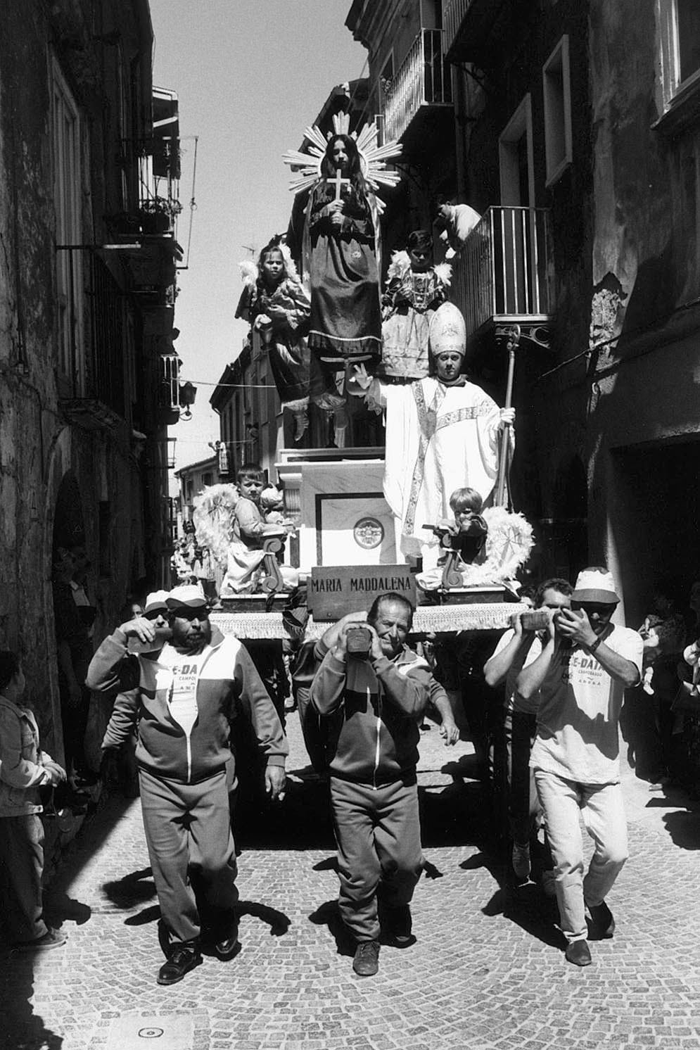 La sfilata per le strade di Campobasso