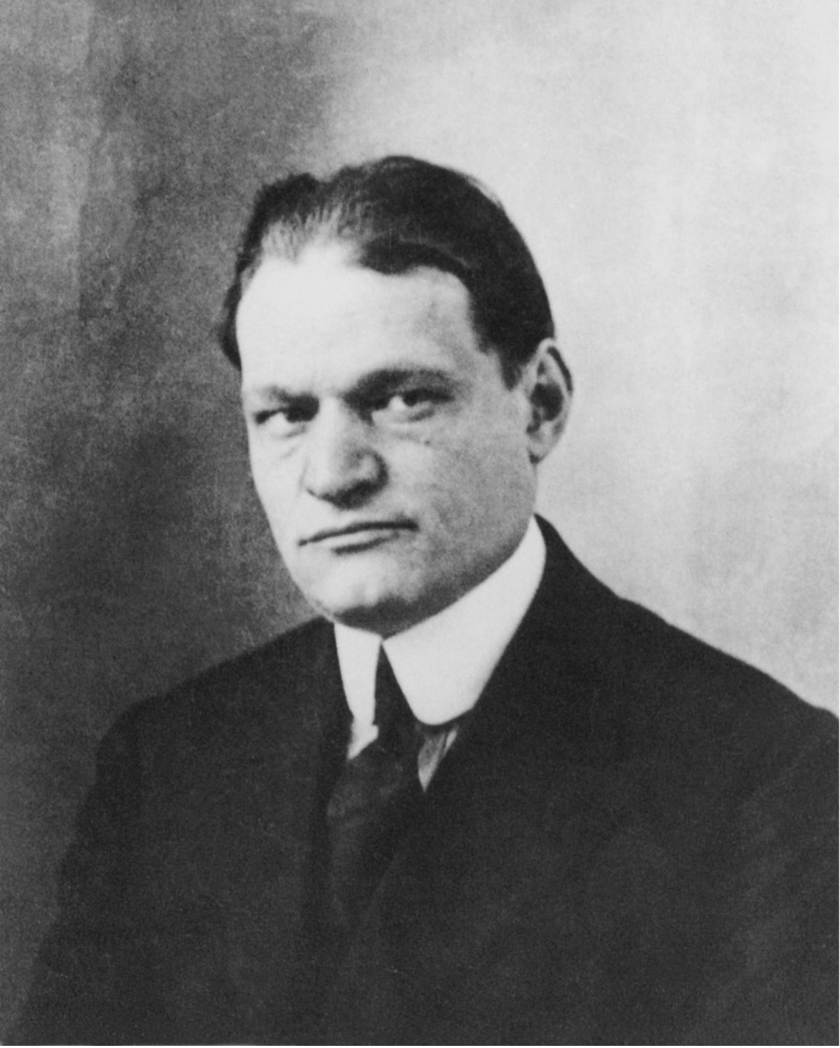 Giuseppe Ungaretti, ritratto, 1918 circa