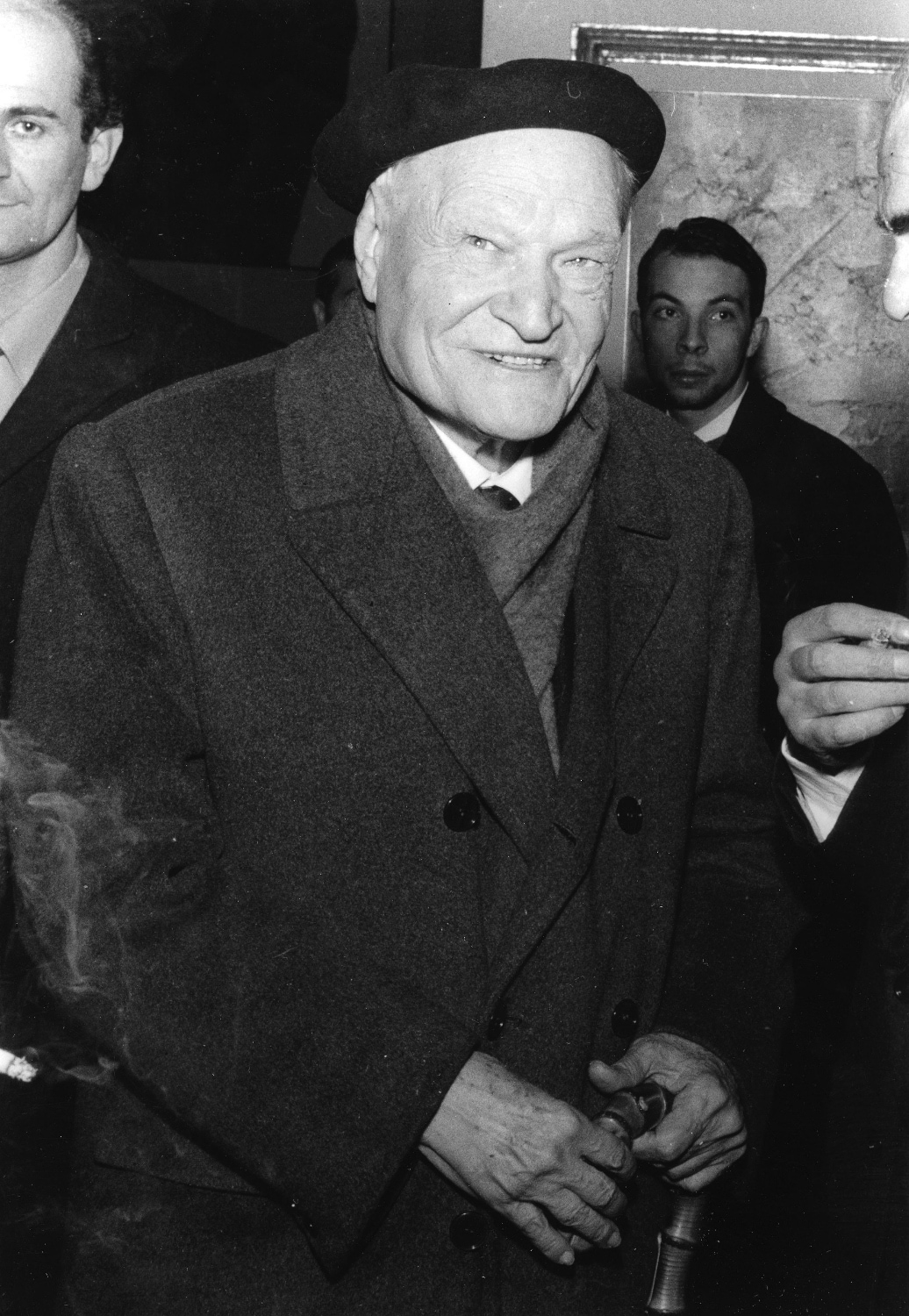 1965, Giuseppe Ungaretti a Milano