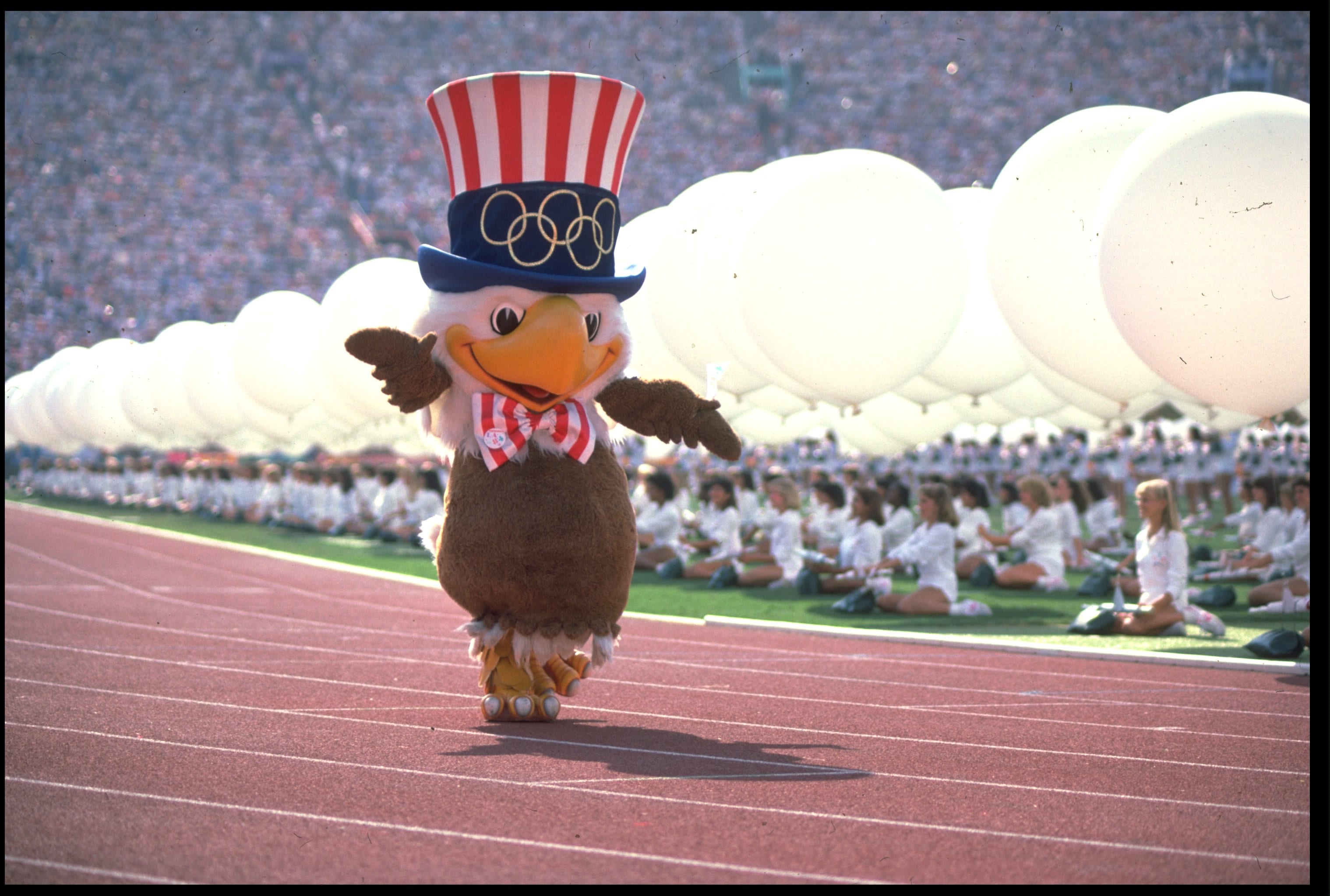 La mascotte dei Giochi americani