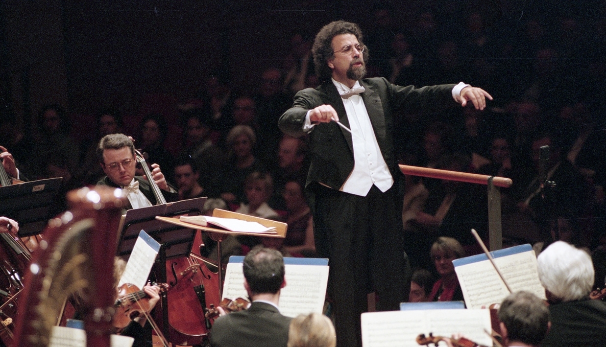Giuseppe Sinopoli con l'Orchestra Rai