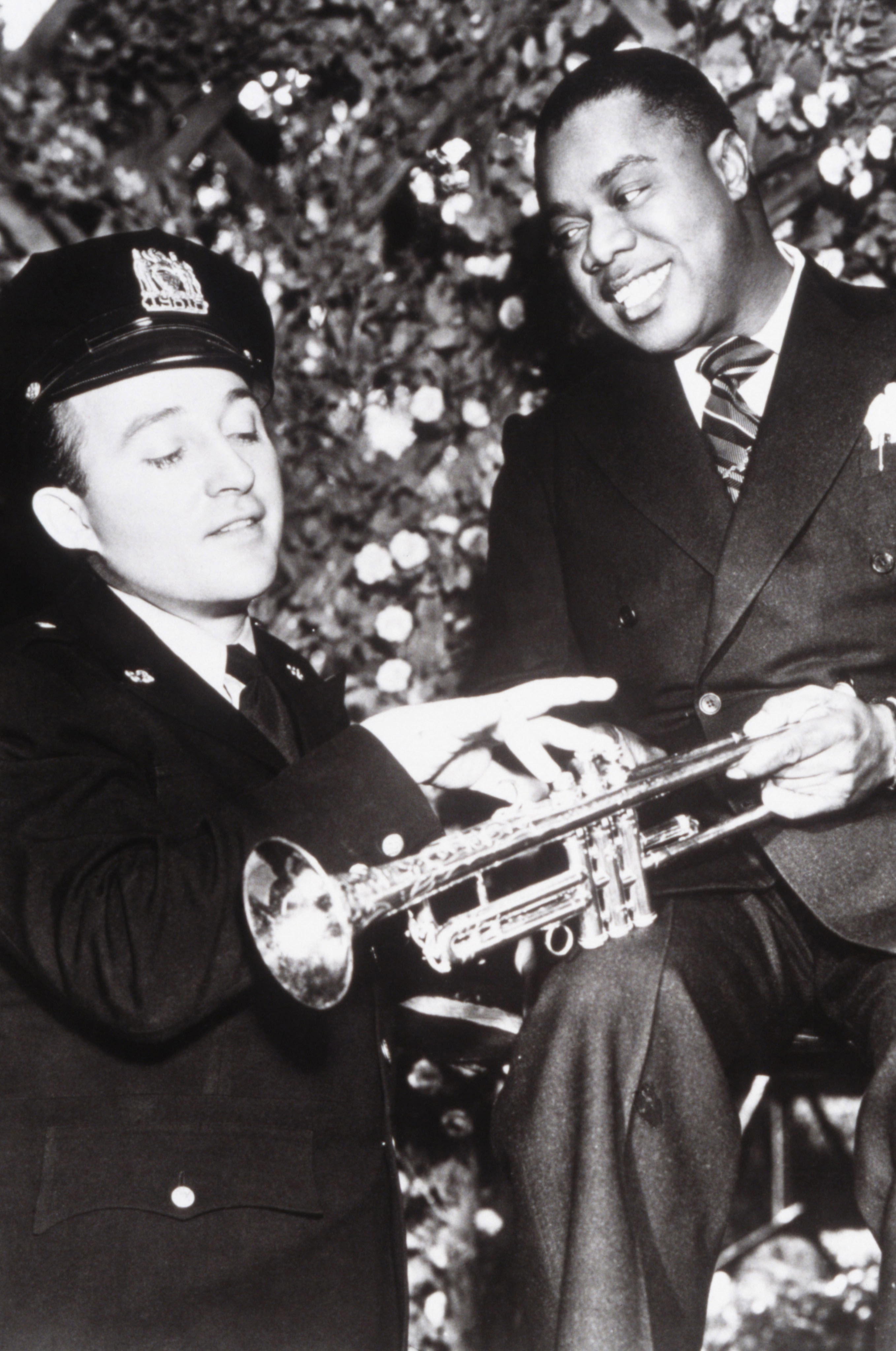 Con Bing Crosby nel fim "Dr. Rhythm", 1938
