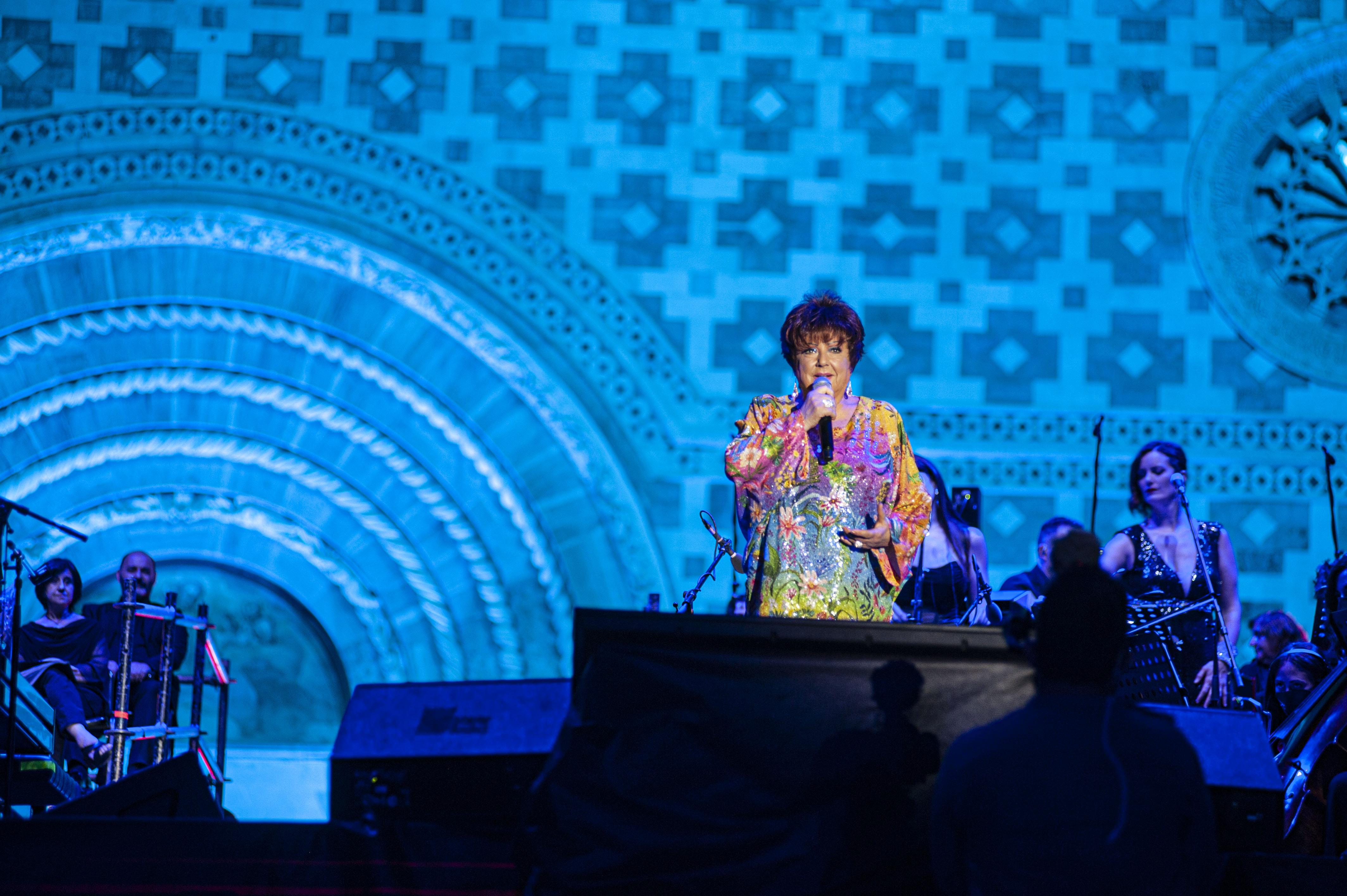 L'Aquila, 23 agosto. Orietta Berti sul palco della 727^ Perdonanza