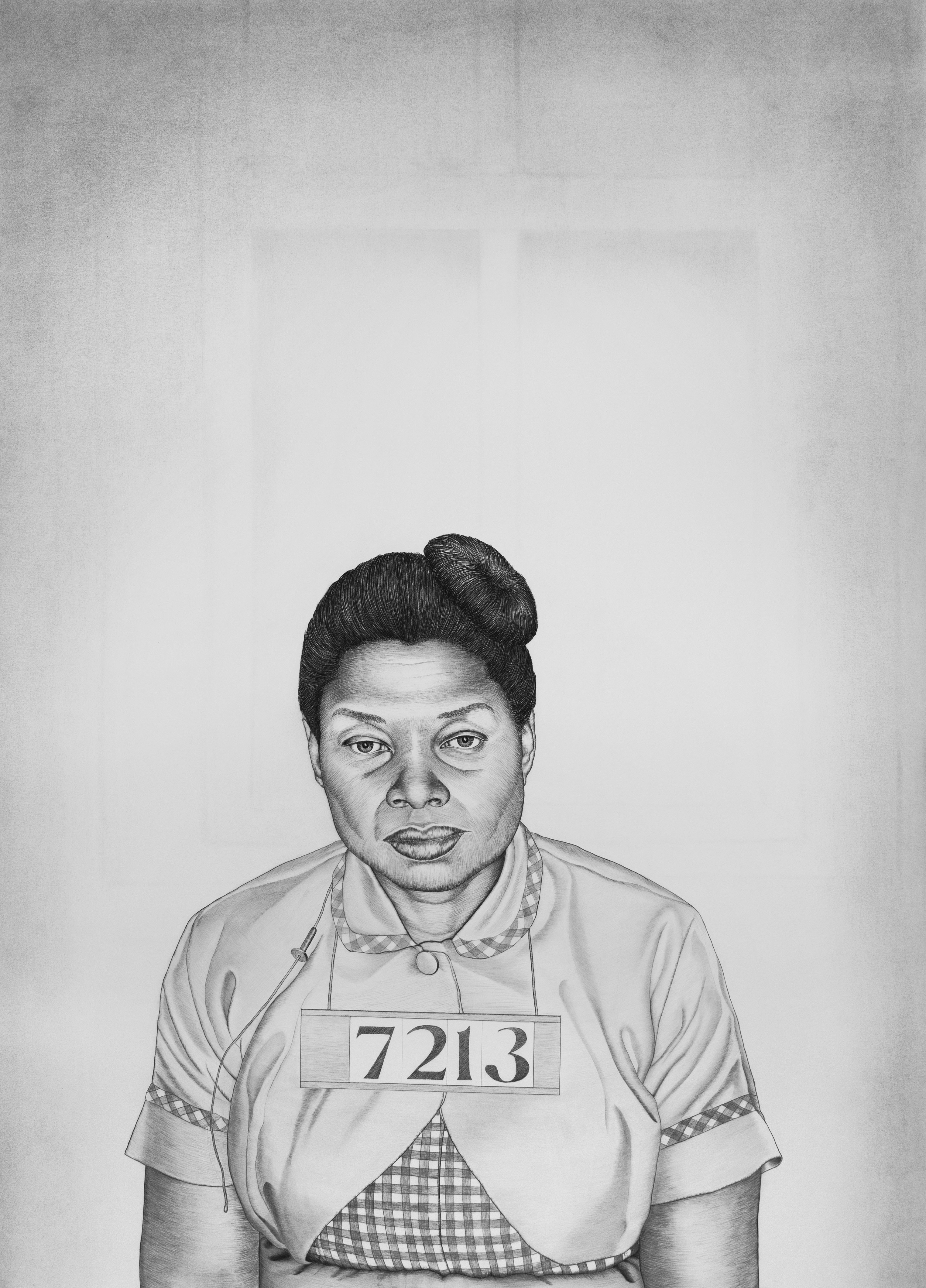 Mugshot Portraits: Women of the Montgomery Bus Boycott, Charlie Mae Slaughter (2018), di Lava Thomas. [Ph. Courtesy Lava Thomas e / and Rena Bransten Gallery]