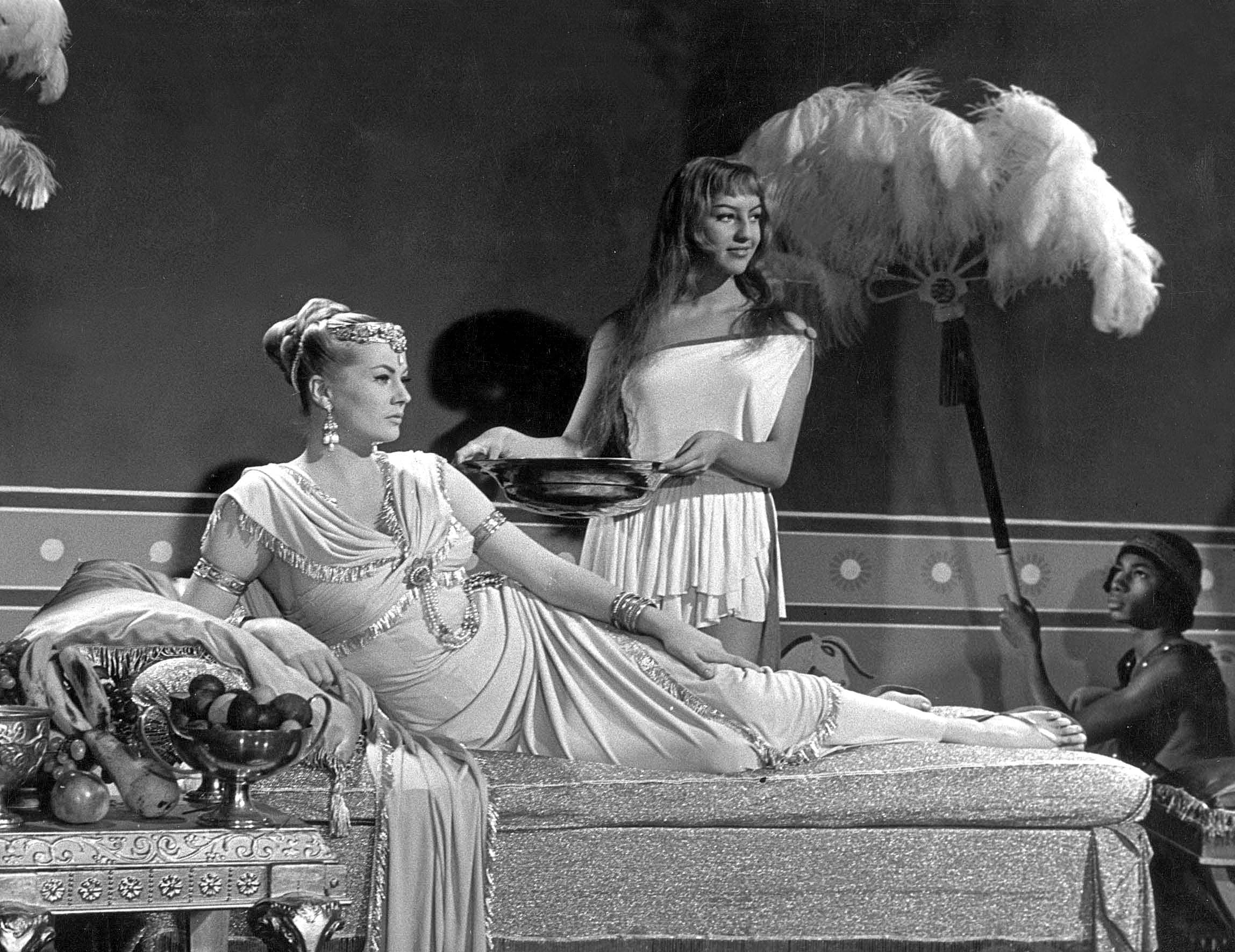 Una scena del film "Nel segno di Roma", 1958