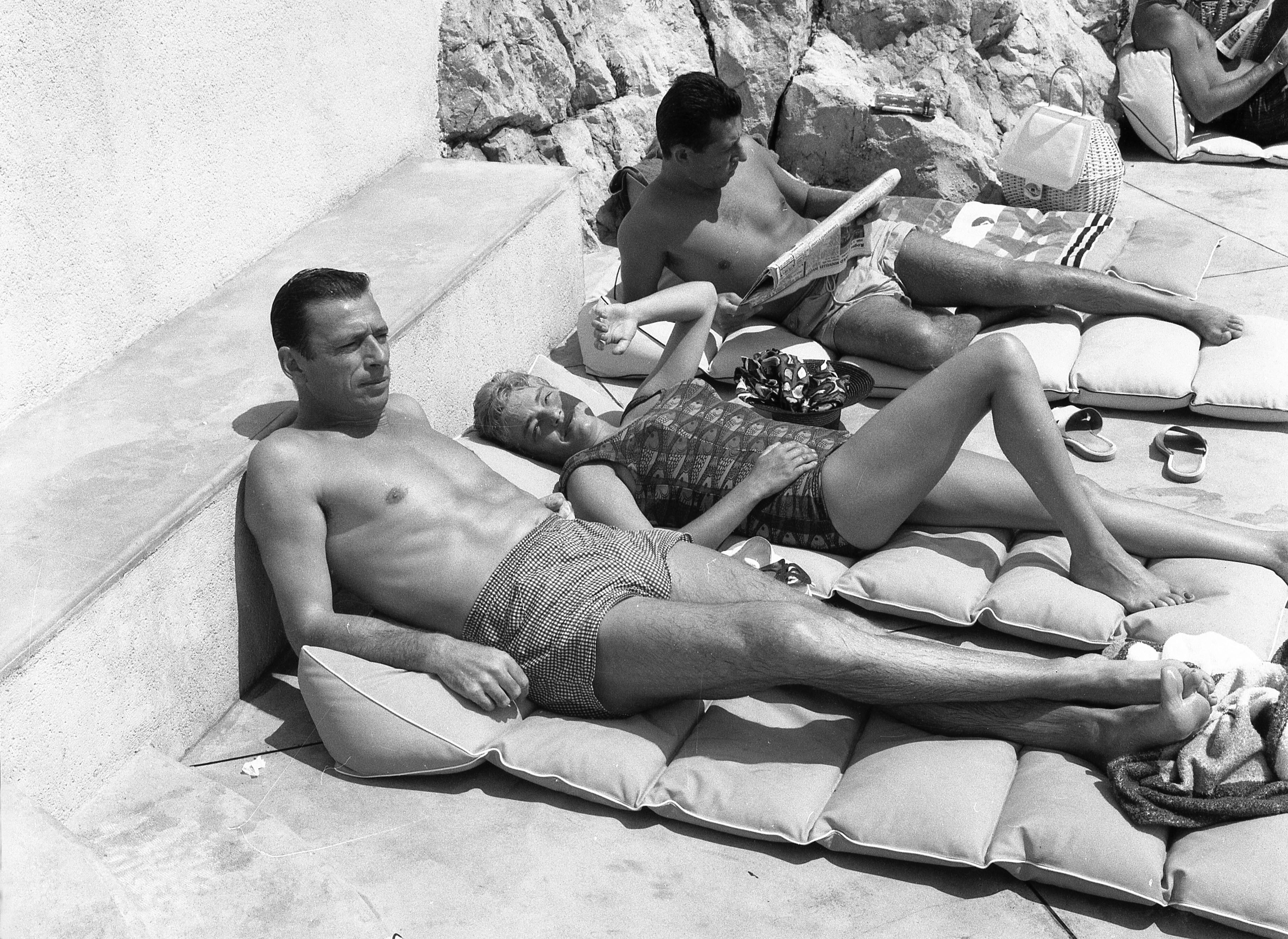 A Saint Tropez nel 1959 